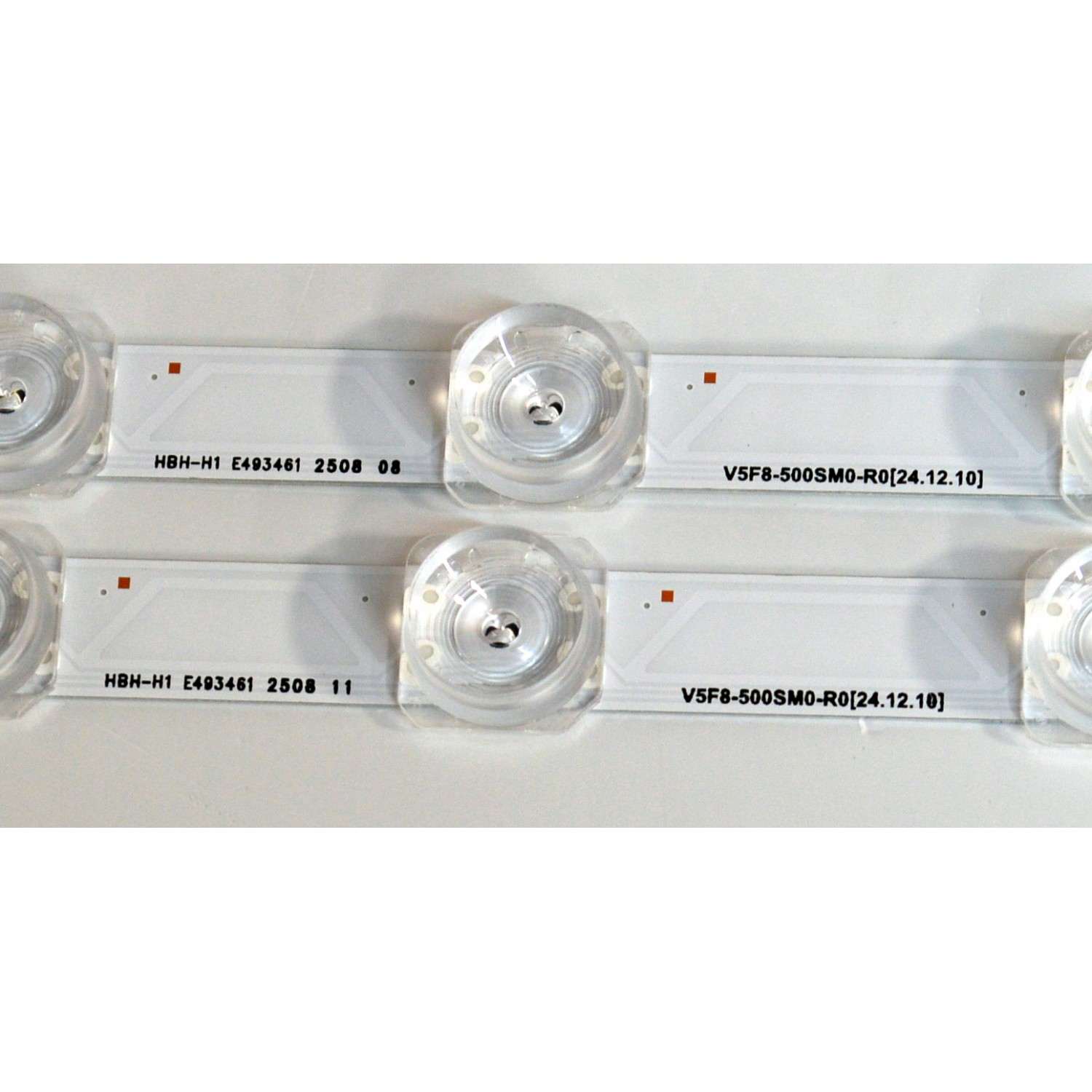 KIT DE LEDS ORIGINAL PARA TV SAMSUNG 2 PIEZAS / NUMERO DE PARTE BN96-60373A / V5F8-500SM0-R0 / HBH-H1 / 60373A / PANEL CY-BF050HGNV3H / DISPLAY V500DJ7-QE1 / BN96-59506A / MODELO UN50U8000FDXZA / UN50U8000FDXZA DB01 - Imagen 3