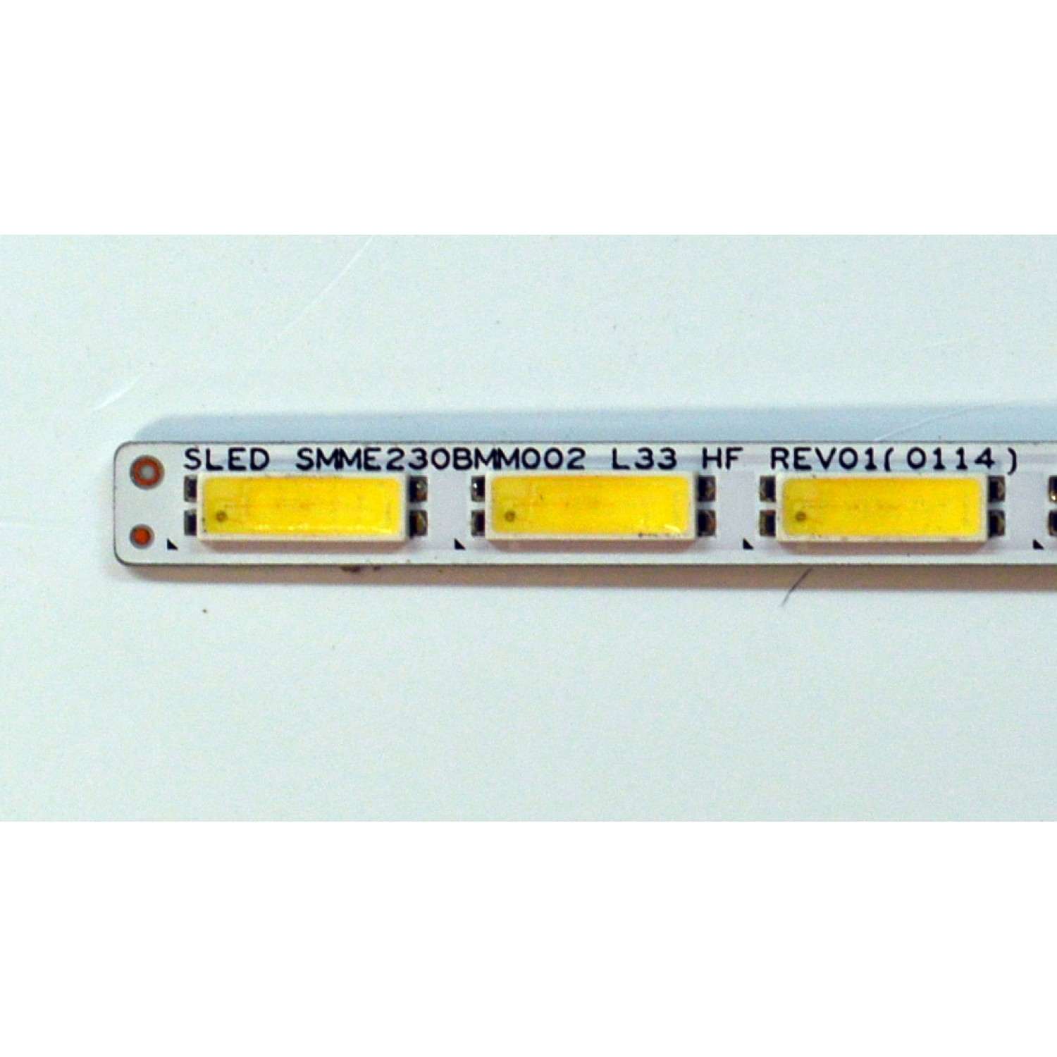 LED ORIGINAL PARA TV/MONITOR SAMSUNG 1 PIEZA / NUMERO DE PARTE LM41-00022V / SLED SMME230BMM002 L33 HF REV01(0114) / PANEL LTM230HT10 / MODELO LS23C350 / LED23C310A - Imagen 3
