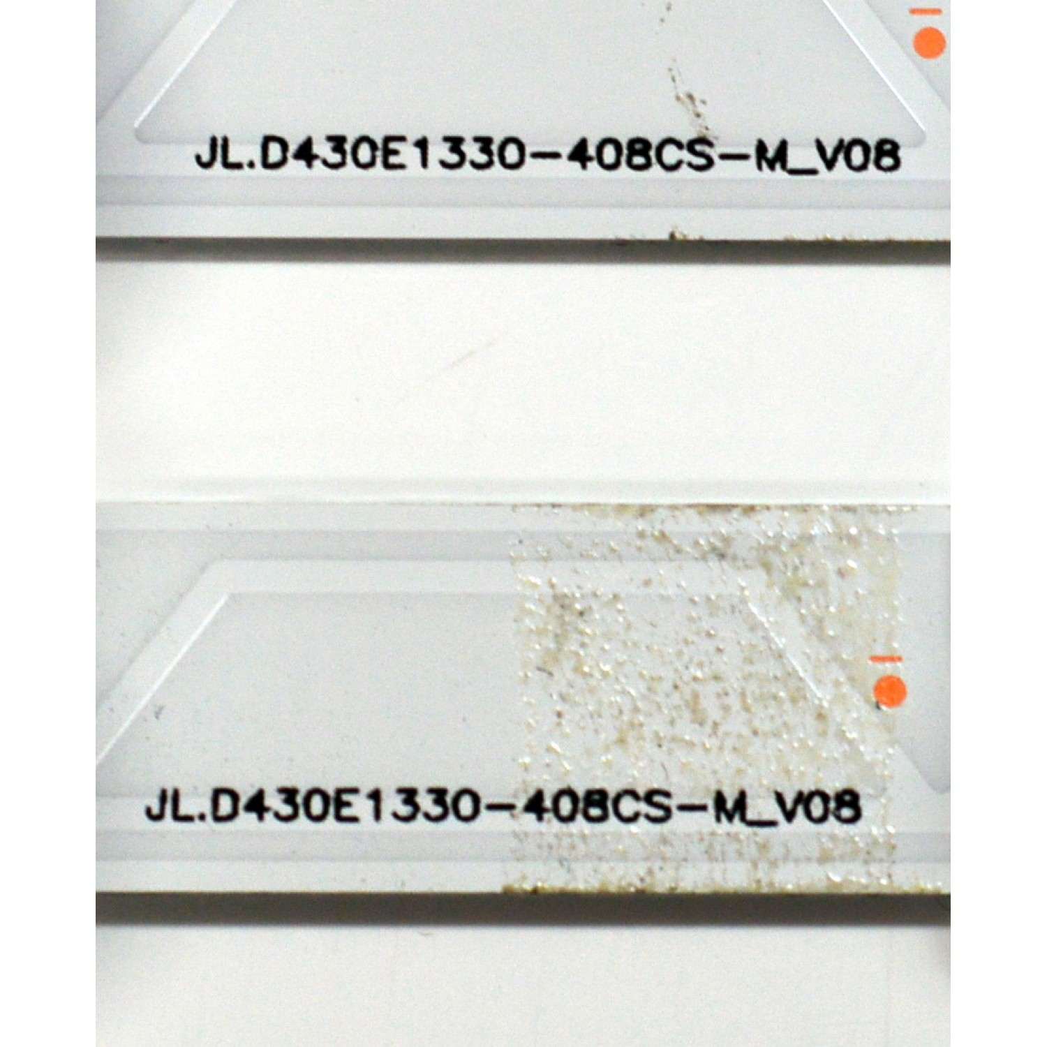 KIT DE LEDS ORIGINAL PARA TV SAMSUNG 2 PIEZAS / NUMERO DE PARTE BN96-60372A / JL.D430E1330-408CS-M_V08 / HBH HBH-H1 / 60372A / PANEL CY-BF043HGNV4H / DISPLAY V430DJ1-Q01 / BN96-59942A / MODELO UN43U8000FBXZA / UN43U8000FBXZA DD11 - Imagen 4