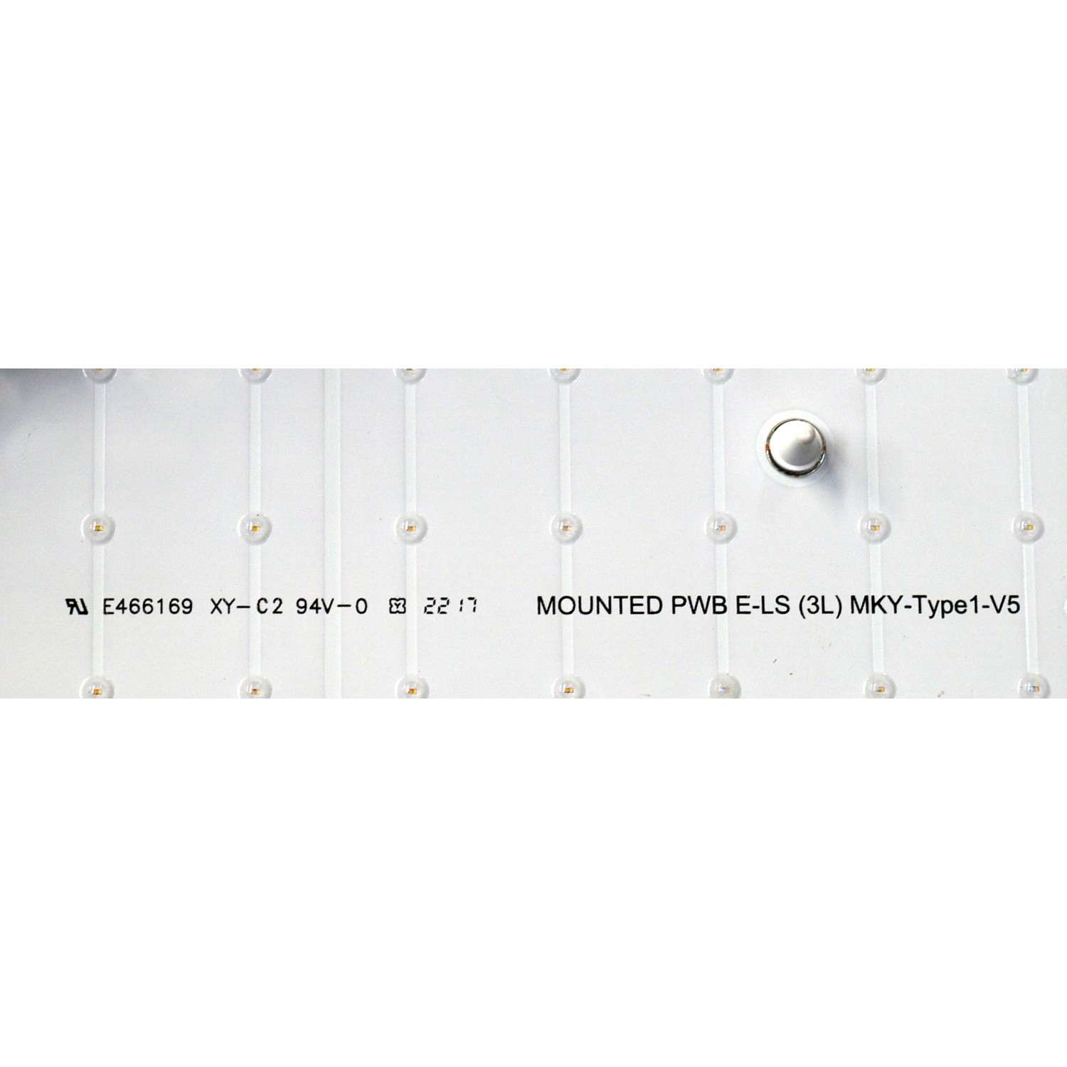 KIT DE LEDS ORIGINAL PARA TV SONY 12 PIEZAS / NUMERO DE PARTE MOUNTED PWB E-LS / MOUNTED PWB E-LS (3L) / MKY-TYPE1-V5 / PANEL YDCS075MES02 / DISPLAY ST7461D02-K VER.2.1 / MODELO XR-75X93L / XR75X93L - Imagen 2
