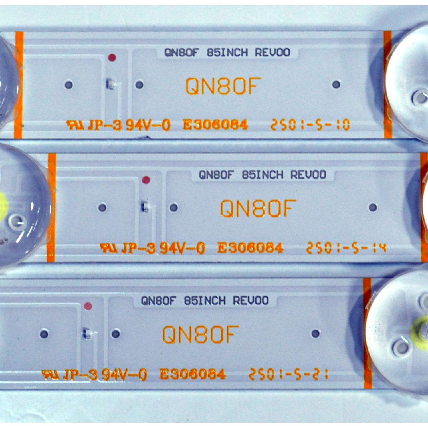 KIT DE LEDS ORIGINAL PARA TV SAMSUNG 48 PIEZAS / NUMERO DE PARTE BN96-60495A / QN80F 85INCH REV00 / QN80F / 60495A / PANEL CY-TF085RMAV1H / DISPLAY T850QVN04.H / BN96-60288A / MODELO QN85QN80FDFXZA / QN85QN80FDFXZA AA01 - Imagen 3