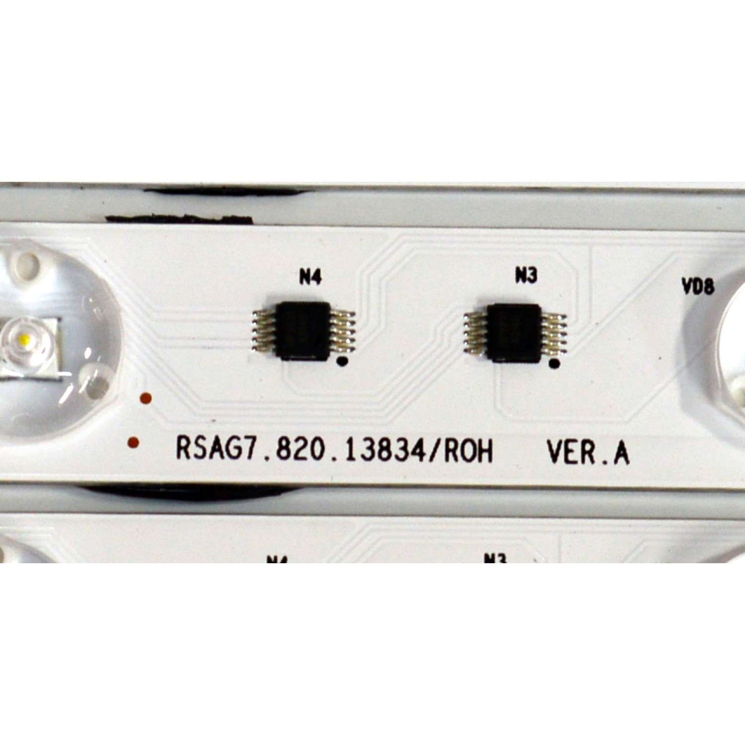 KIT DE LEDS ORIGINAL PARA TV HISENSE 24 PIEZAS / NUMERO DE PARTE SVH650AY1 / CRH-BXK65H3U51C3030T2416381-REV1.3 / RSAG7.820.13834/ROH VER.A / HD650H3U51-T0LN / 2023091201 / 240604X / 27492700 / PANEL HD650H3U51-T0LN / DISPLAY T650QVN07.H / MODELO 65U75N - Imagen 2