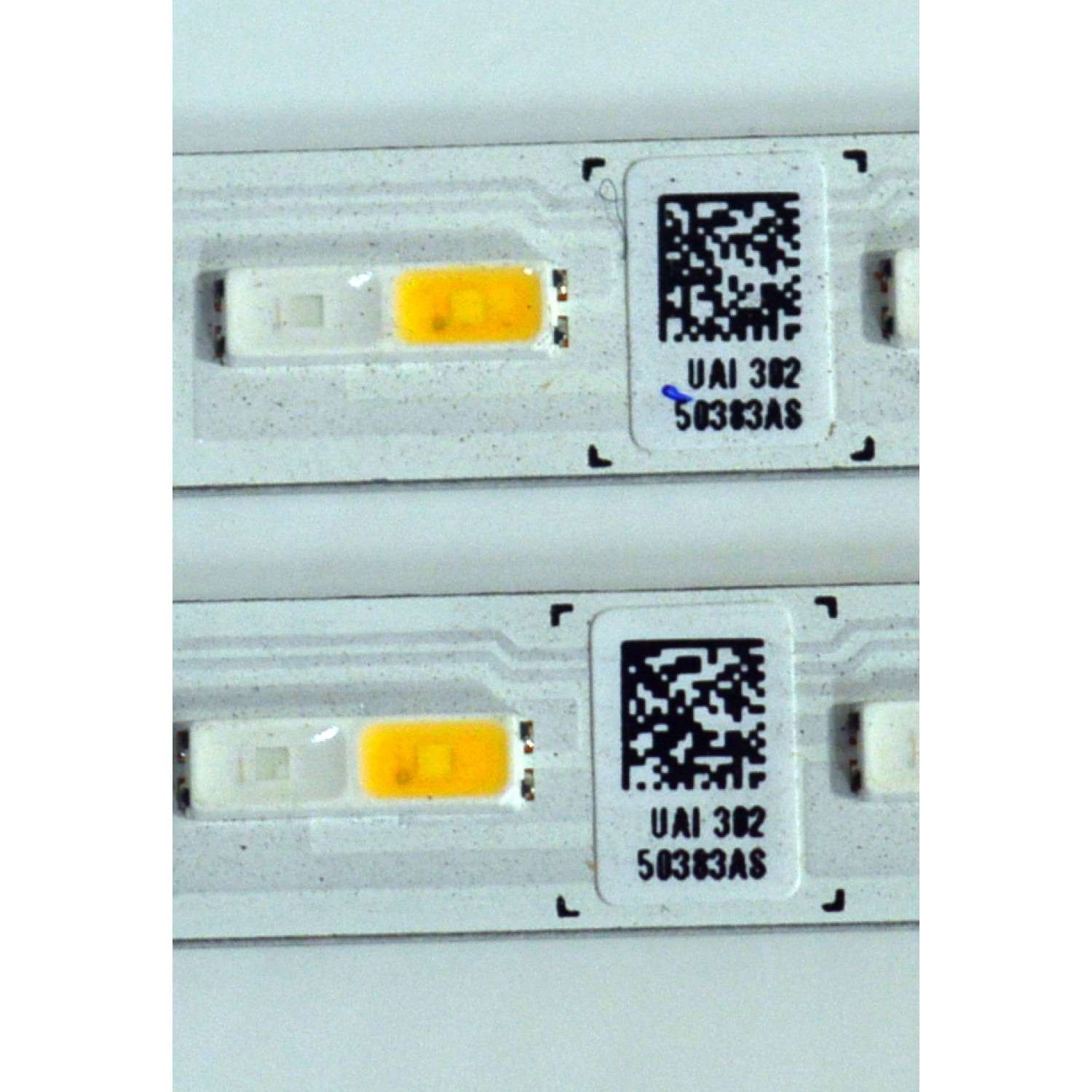 KIT DE LEDS ORIGINAL NUEVOS PARA TV SAMSUNG 2 PIEZAS / NUMERO DE PARTE BN96-50383A / LM41-00845A / L1_Q7060T_ES_DUM_S48(1)_R1.3_TC9_100 / 50383A / PANEL CY-RT055HGHV4H / MODELO QN55Q60TAFXZA / QN55Q60TAFXZA CD05 - Imagen 2