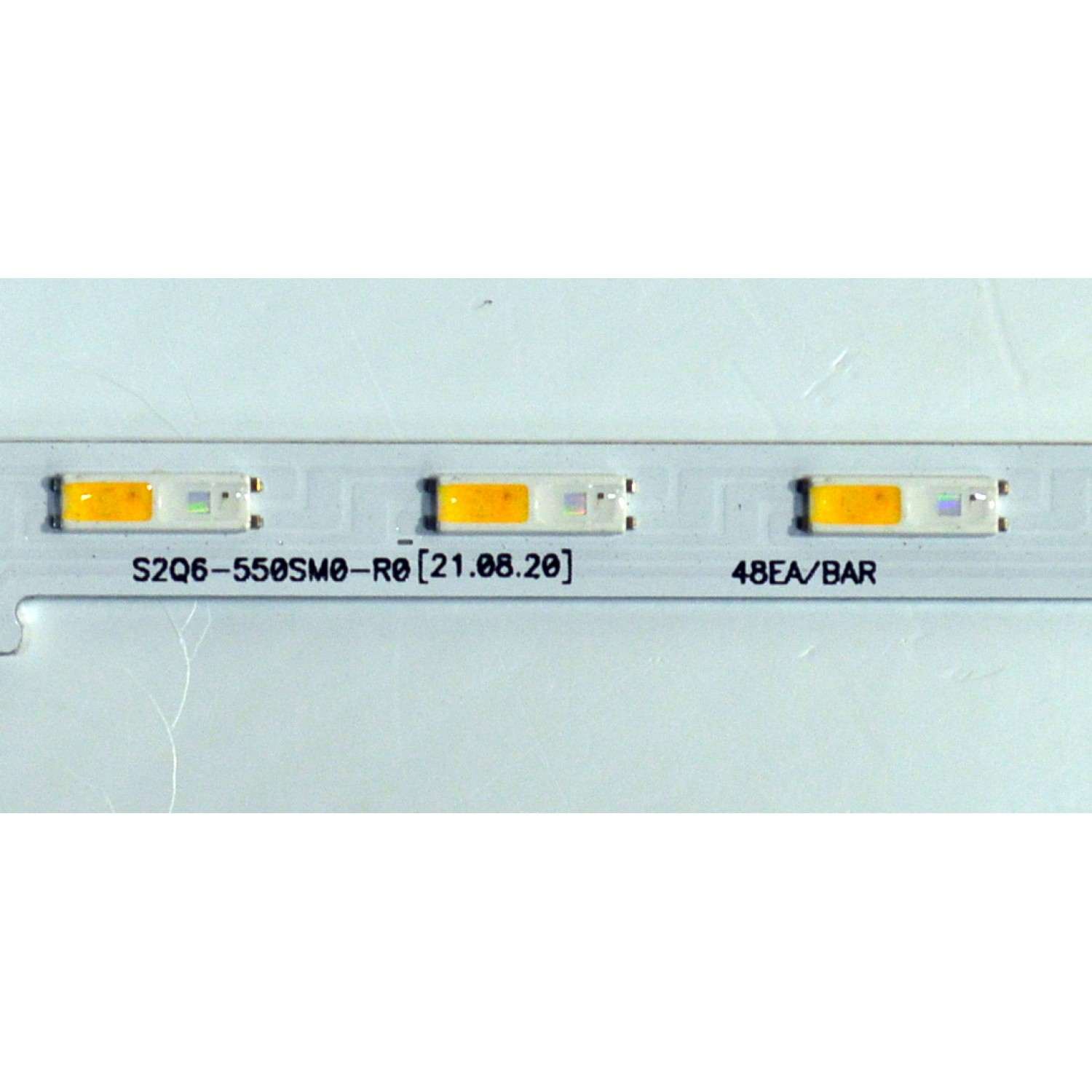 KIT DE LEDS ORIGINAL NUEVOS PARA TV SAMSUNG 2 PIEZAS / NUMERO DE PARTE BN96-54491A / S2Q6-550SM0-R0 / 54491A / MODELO QN55Q60BAFXZA / QN55Q60BDFXZA / QN55Q60CDFXZA / HG55Q60BANFXZA - Imagen 3