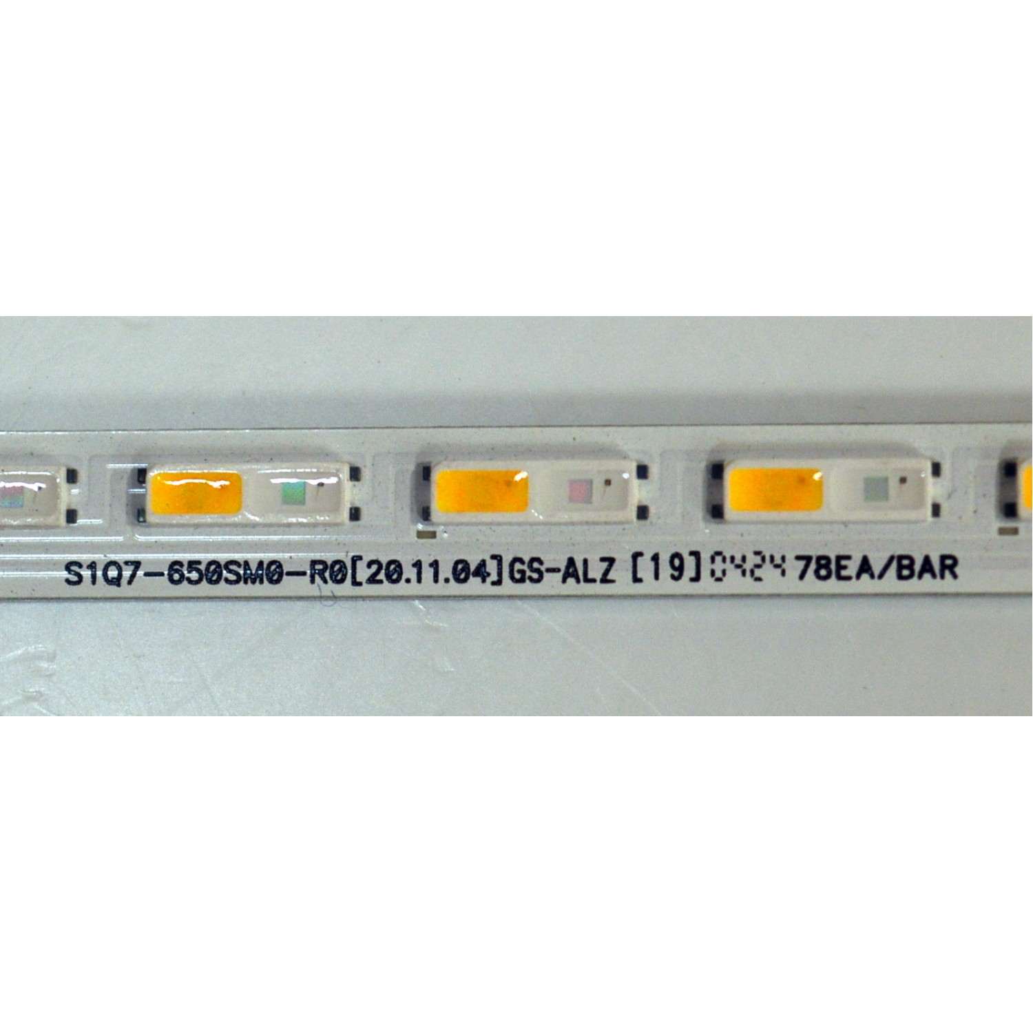 KIT DE LEDS ORIGINAL NUEVOS PARA TV SAMSUNG 2 PIEZAS / NUMERO DE PARTE S1Q7-650SM0-R0 / PANEL CY-QA065HGLV1H / MODELO QN65Q60AAFXZA / QN65Q6DAAFXZA - Imagen 3