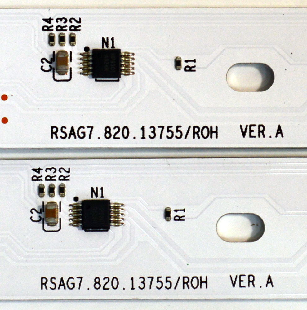KIT DE LEDS ORIGINAL PARA TV HISENSE 24 PIEZAS / NUMERO DE PARTE SVH650AX9 / CRH-BXK65U6KA3030T102439U-REV1.2 / HD650H3U52-TALH/2023092801/SVH650AX9 / RSAG7.820.13755/ROH VER.A / PANEL HD650H3U52-T0LH / DISPLAY T650QVN07.5 / MODELO 65U6N / 65U6N 65U66LUA - Imagen 3