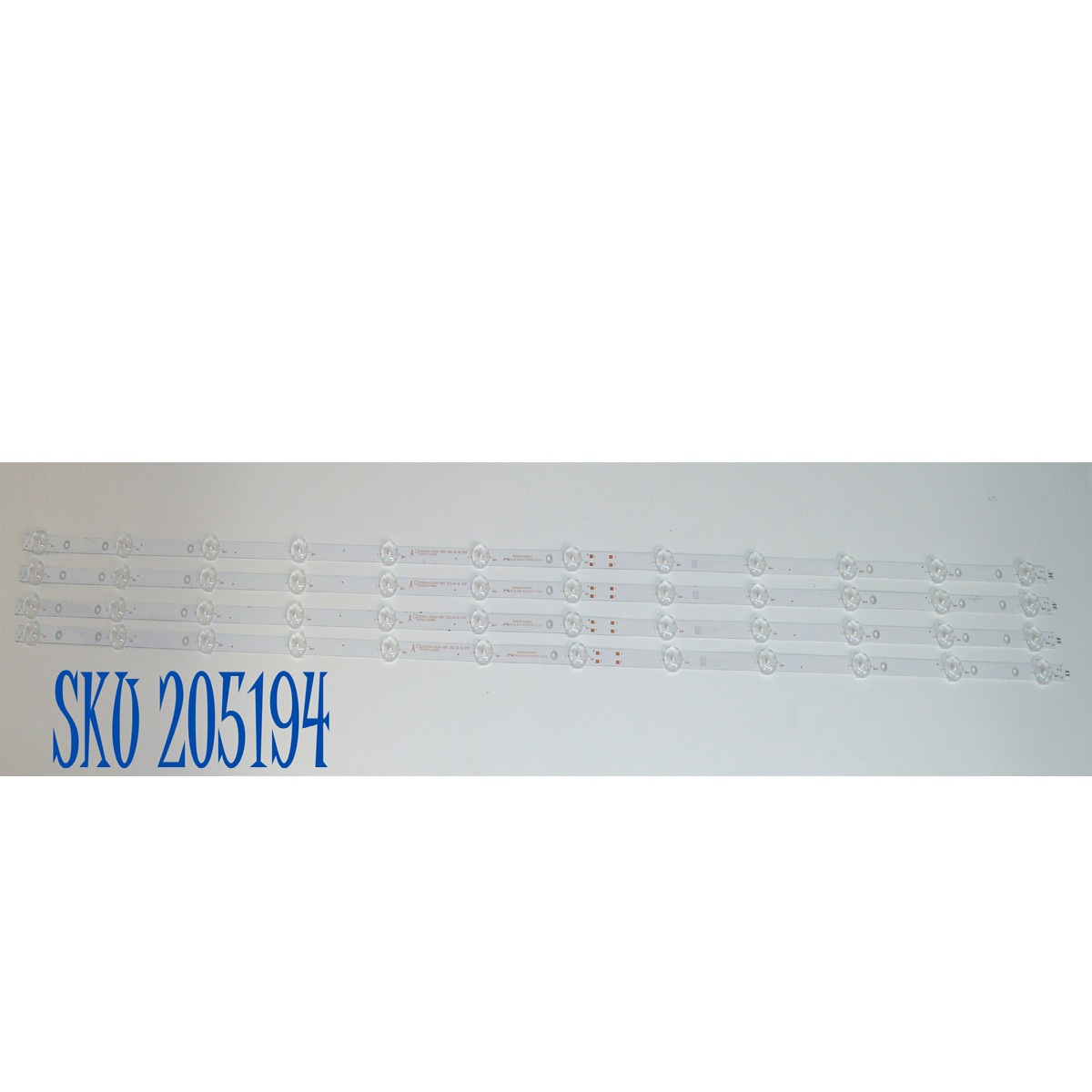 KIT DE LEDS ORIGINAL PARA TV ROKU SELECT SERIES 4 PIEZAS / NUMERO DE PARTE LED55D12A-ZC62AG-11BDF / 30355012008BD / B005P00105667A / 230821AC08 / 5500M015 / DISPLAY ST5461D18-2 / MODELO 55R4A5R