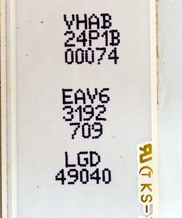 KIT DE LEDS ORIGINAL PARA TV LG 8 PIEZAS / NUMERO DE PARTE EAV63192709 / SSC_49inch_FHB_A_REV00_150924 / SSC_49inch_FHB_B_REV00_150924 /49LH51_FHB_B S /49LH51_FHB_A S / PANEL NC490DUE / DISPLAY LC490DUY (SH)(A3) / MODELO 49LH570A-UE / 49LH570A-UE.BUSWLJR - Imagen 5