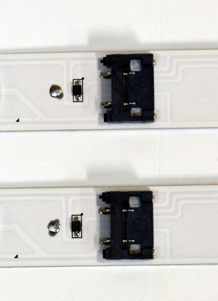 KIT DE LEDS ORIGINAL PARA TV LG 4 PIEZAS / NUMERO DE PARTE EAV65091901 / EAV65092001 / SSC_Y25_OD30_DRT_55UA75_BOE_S / SSC_Y25_OD30_DRT_55UA75_BOE_REV_240502_B BAR / PANEL NC550DQG-VHPH3 / DISPLAY PT550GT07-3 / MODELO 55UA8000PSB / 55UA8000PSB.BWMSLKR - Imagen 3