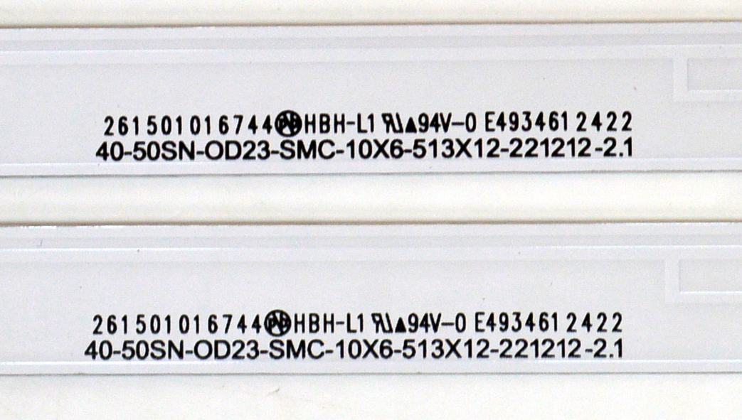 KIT DE LEDS ORIGINAL PARA TV SONY 10 PIEZAS / NUMERO DE PARTE 261501016744 / 40-50SN-OD23-SMC-10X6-513X12-221212-2.1 / 70401-01722 LS50PAC / SVB500ALS / N5L2R30D / PANEL BOEI500WQ1 / DISPLAY HF500QUB-F2L / MODELO KD-50X77L / KD50X77L - Imagen 3