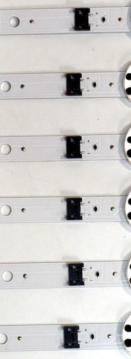KIT DE LEDS ORIGINAL PARA TV LG 6 PIEZAS / NUMERO DE PARTE EAV65019701 / SSC_Y21 SLIM TRIDENT 50NANO75_S / SSC_Y21 SLIM TRIDENT 50NANO75_LGD_PTN0.6_REV00_210106 / LGD500H0 / PANEL NC500TQG-AAKP1 / MODELO 50NANO75SPA / 50NANO75SPA.BWMYLJM - Imagen 2