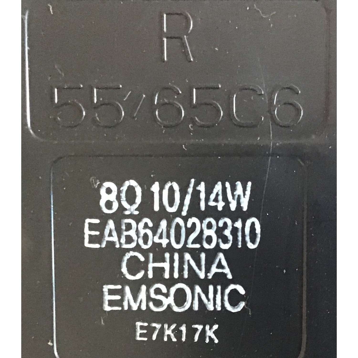 BOCINAS PARA TV LG / EAB64028310 / EAB64028309 / 55/65C6 / PANEL LC550AQD (EK)(A4) / MODELO OLED55B7A-U.BUSYLJR - Imagen 3