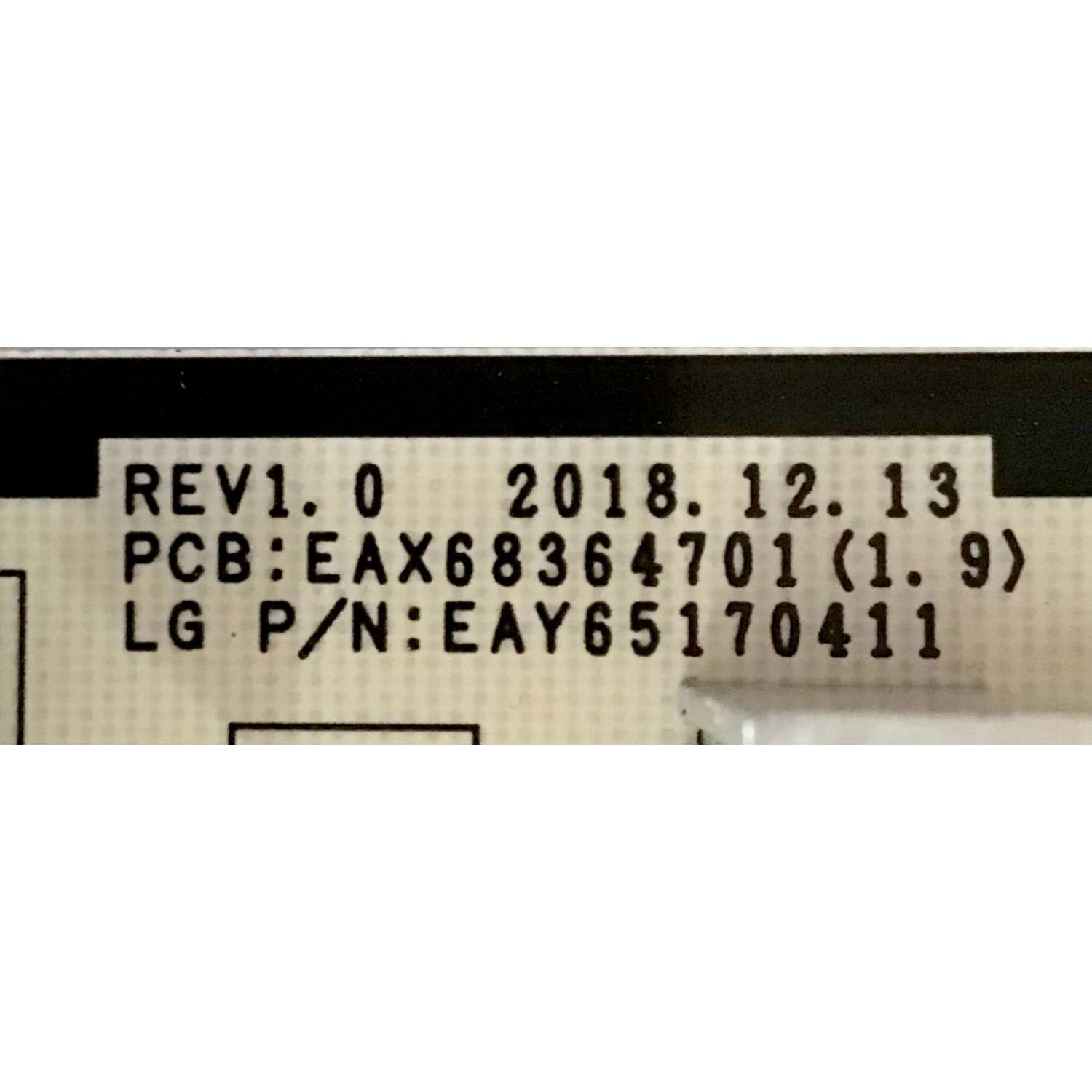 FUENTE DE PODER PARA TV LG / NUMERO DE PARTE EAY65170411 / EAX68364701 / LGP65C9-19OP / MODELOS OLED65C9PUA / OLED65E9PUA / OLED65B9PUA / OLED65C9AUA / OLED65E9PUA.AUSQLJR / OLED65C9PUA.BUSYLJR / OLED65B9PUA.DUSQLJR / OLED65C9AUA.BUSYLJR - Imagen 2