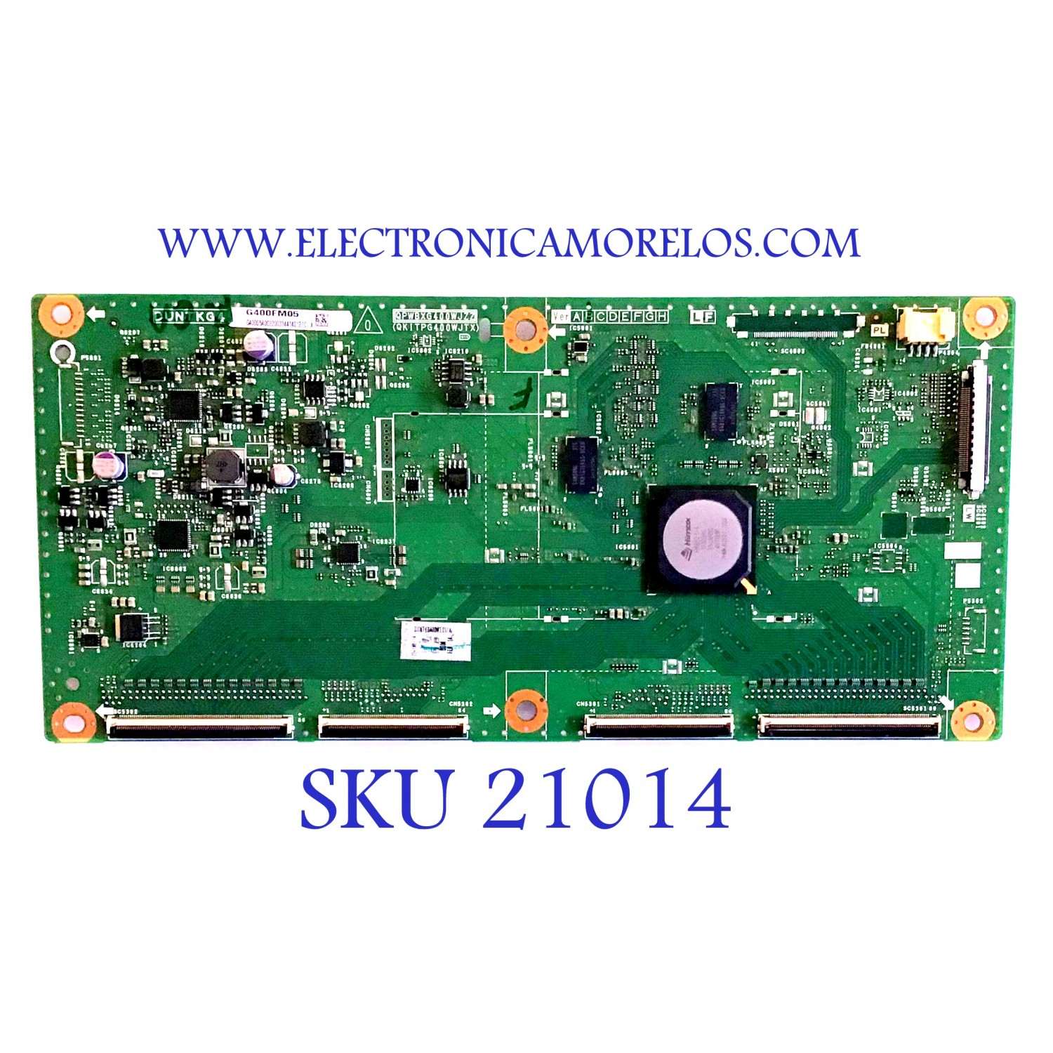 T-CON SHARP / DUNTKG400FM05 / QPWBXG400WJZZ / G400FM05 / PANEL JE695D3HB1 AZ / MODELO LC-70TQ15U
