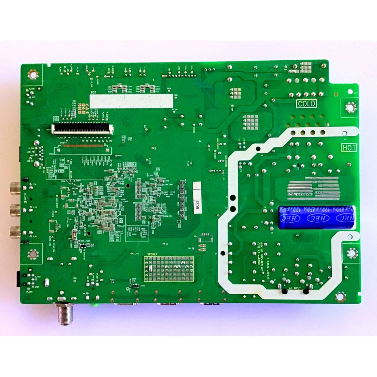 MAIN FUENTE (COMBO) / INSIGNIA / T8-UX38003-MA200AA / 40-UX38M0-MAH2HG / V8-UX38001-LF1V207 / DAF7501766 / PANEL LVW320CSDX E20 V1 / DISPLAY ST3151A05-8 VER.2.4 / MODELO NS-32DR310NA17 - Imagen 2