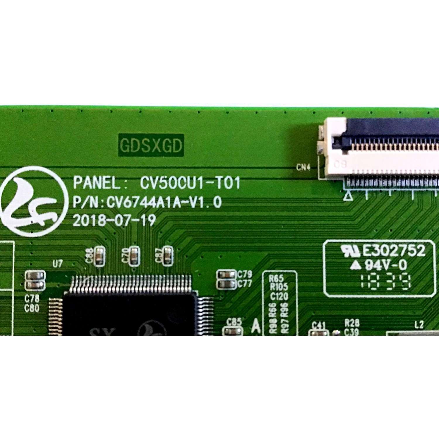 T-CON ELEMENT / CV6744A1A-V1.0 / CV500U1-T01.2K / CV500U1-T01 / PANEL T500-TAF-DLED / MODELOS E2SW5018 K8CEM / E2SW5018 K8CFM / ELST5016S K8C8M / WD49FB1018  / ELFW5017 - Imagen 3