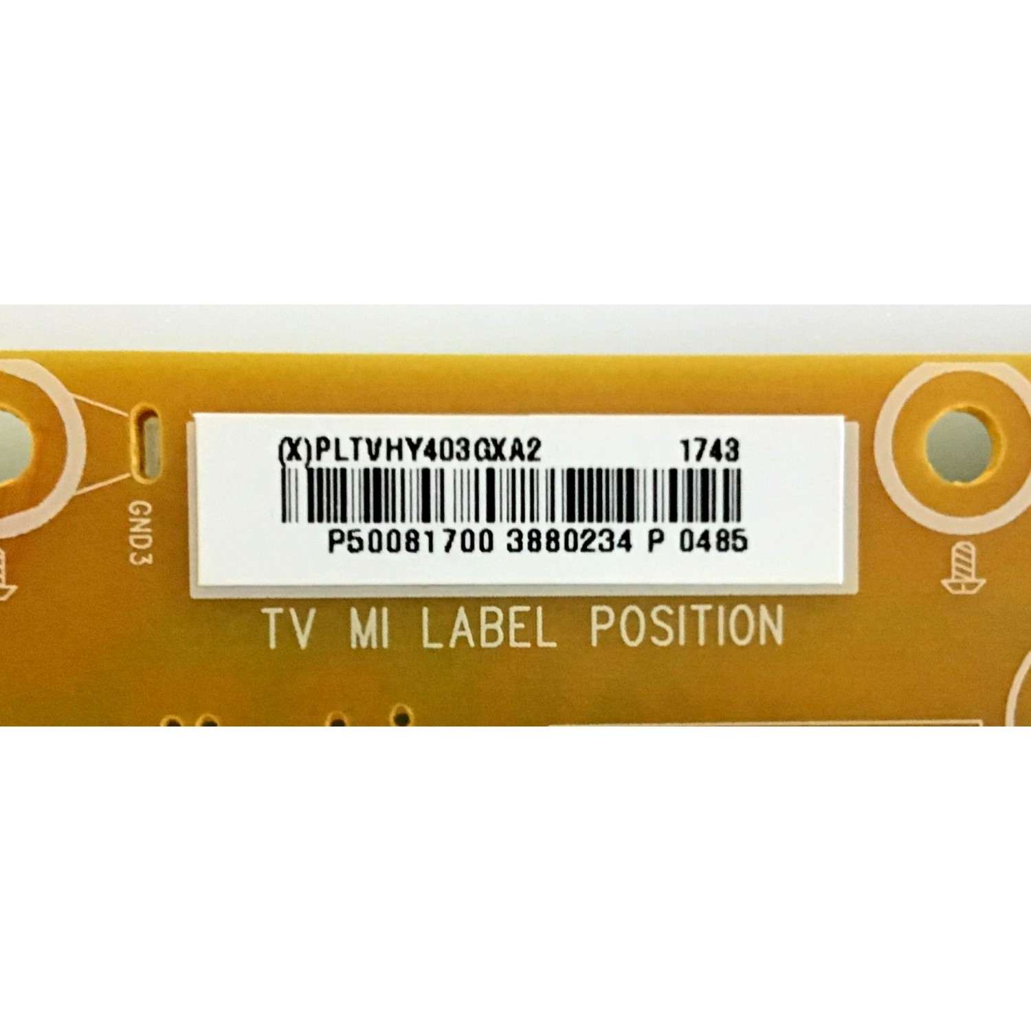 FUENTE DE PODER PARA TV VIZIO FULL HD SMART TV / NUMERO DE PARTE PLTVHY403GXA2 / 715G8460-P01-001-002H / 715G8460-P02-001-002H / PANEL TPT500J1-LE8.N / MODELO D50F-E1 / D50F-E1 LTM6VT / D50F-E1 LTC6VT / D50F-E1 LTC6VTLT / D50F-E1 LTM6VTLT - Imagen 3