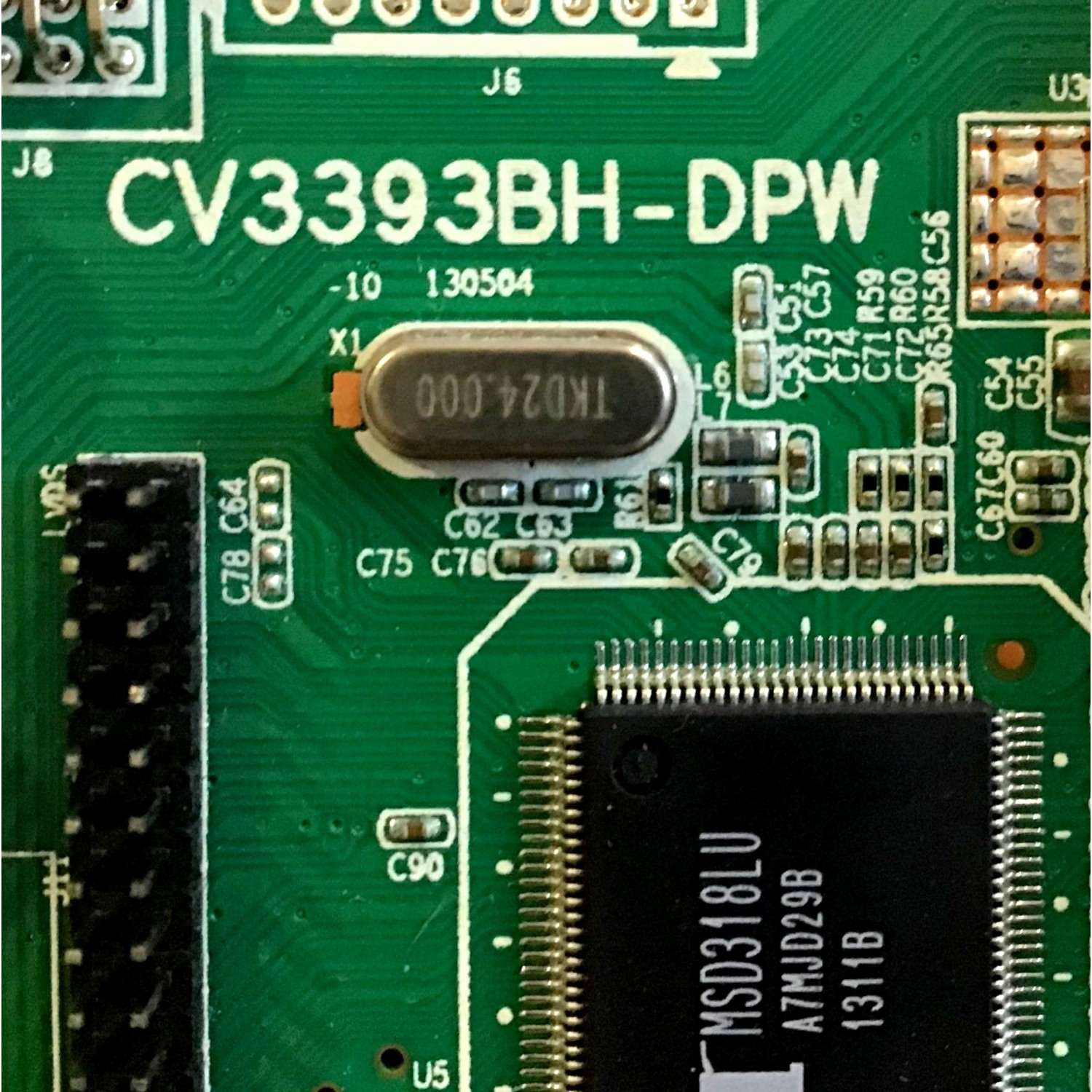 MAIN INSIGNIA / SMT130618 / CV3393BH-DPW / PANEL'S SM400SCA05 / SM400SCA01 / MODELO NS-40D40SNA14 - Imagen 2