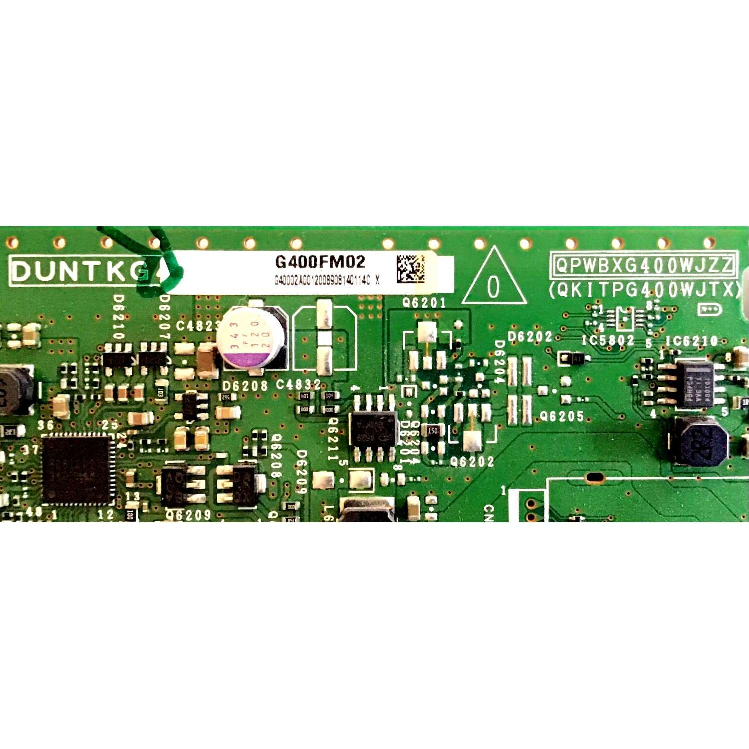 T-CON SHARP / DUNTKG400FM02 / DUNTKG400WE01 / G400FM02 / DUNTKG400 / PANEL JE695D3GV10Z / MODELOS LC-70EQ10U / LC-70SQ15U - Imagen 2