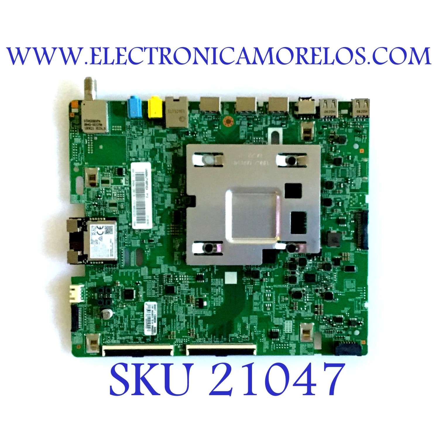 MAIN ORIGINAL PARA TV SAMSUNG / NUMERO DE PARTE BN94-12801B / BN41-02635A / BN97-13983K / PARTE SUSTITUTA BN94-13272B / PANEL CY-NN050HGAV6H / DISPLAY BN96-43350A / BN9643350A / MODELOS UN50NU7100FXZA AA02 / UN50NU7100VXZA / UN50NU710DFXZA / UN50NU7200FXZA