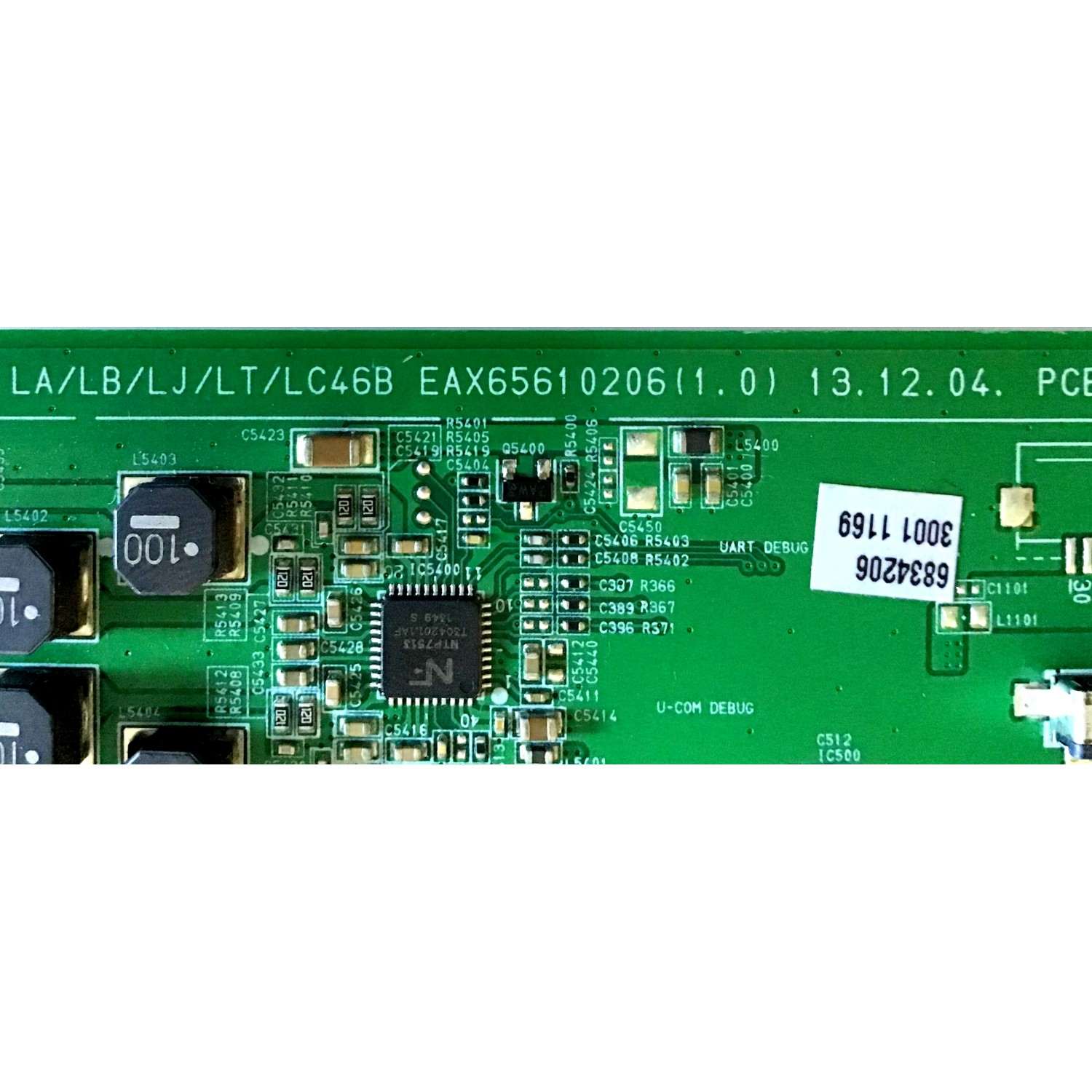 MAIN LG / EBT62956907 / EAX65610206 (1.0) / 62444407 / 62409605 / PANEL LC470DUE (FG)(A4) / MODELO 47LB6100-UG.AUSWLJR - Imagen 3