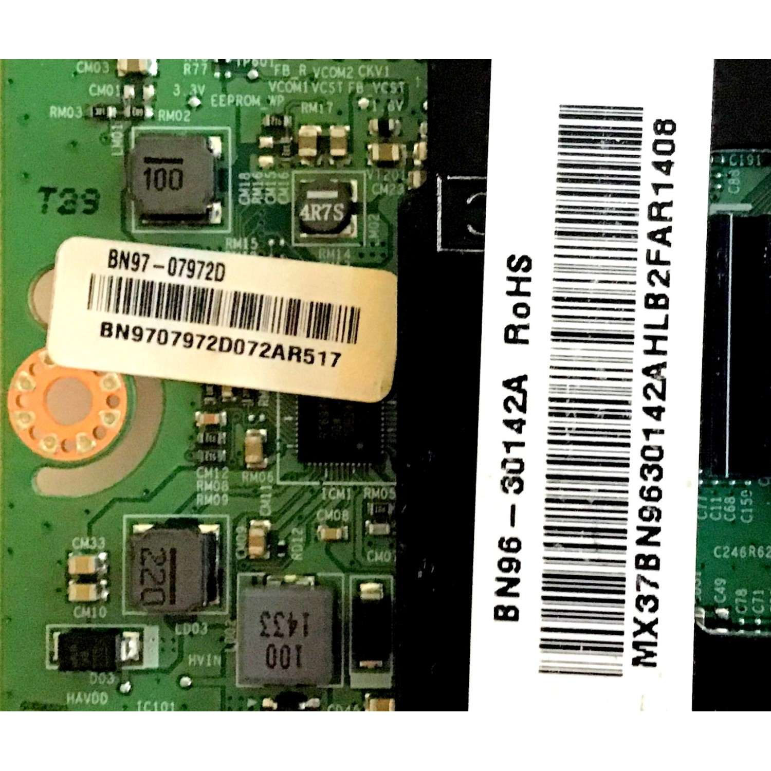 T-CON SAMSUNG / BN96-30142A / BN41-02110A / BN97-07972D / MODELO UN32J6300AFXZA TD01 - Imagen 2