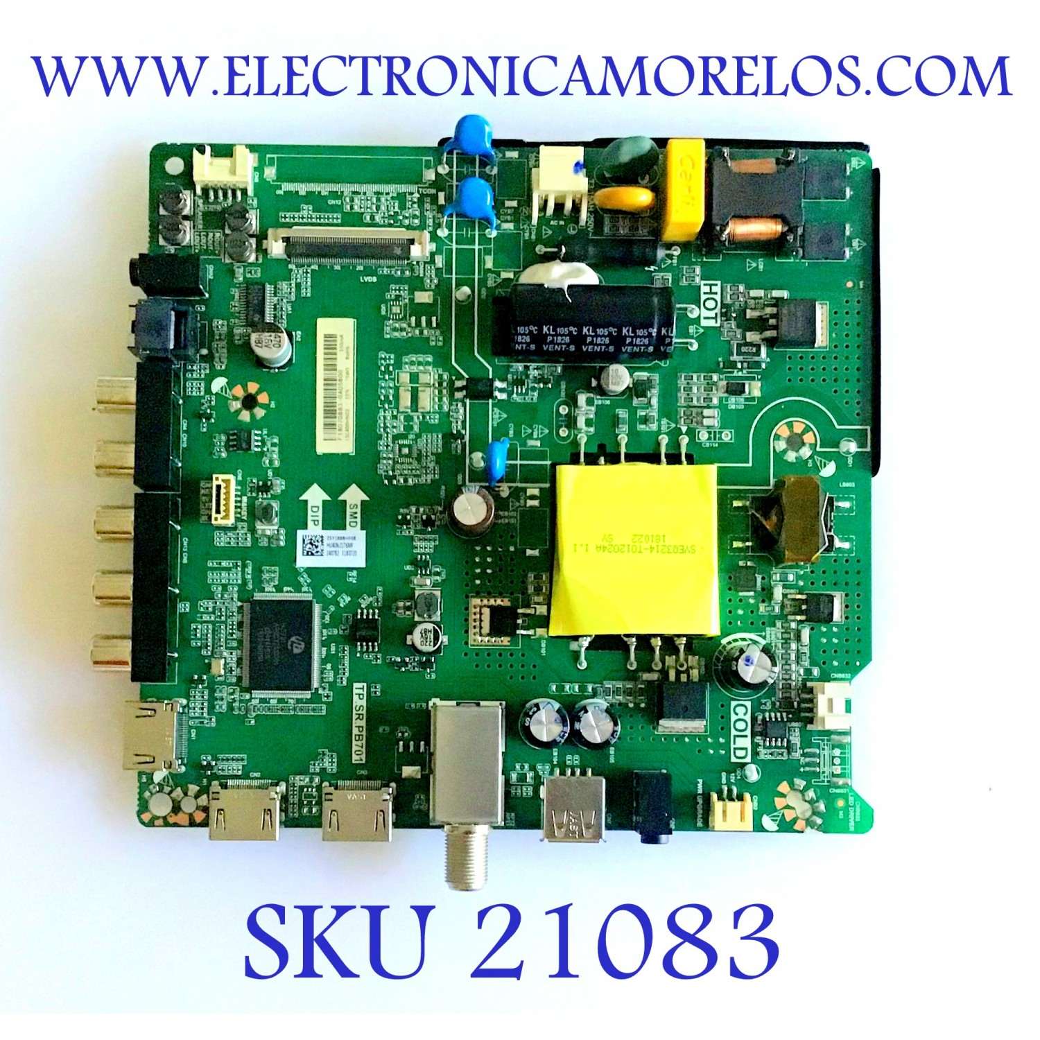 MAIN FUENTE (COMBO) HISENSE / 240782 / TP.SR.PB701 / LSC400HN02 / HU40N2176MF / PANEL JHD400N2F31-TXL2B1QL\S0\GM\ROH / MODELO 40EU300 R40M1831