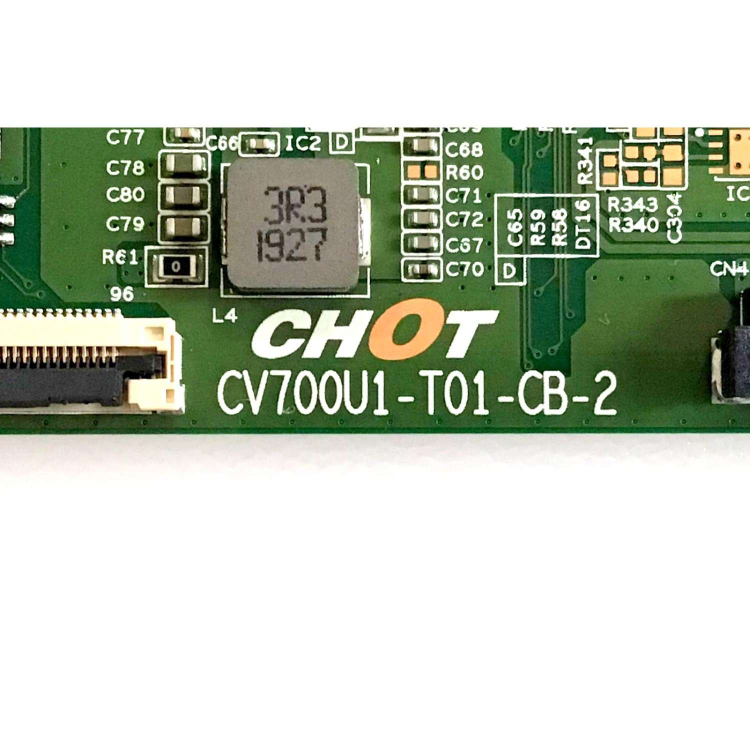 T-CON SAMSUNG / CV700U1-T01-CB-2 / E25540094V / E3CCBB7000030 / PANEL CY-GN070HGJV1H /  MODELO UN70NU6070FXZA GA01 - Imagen 3