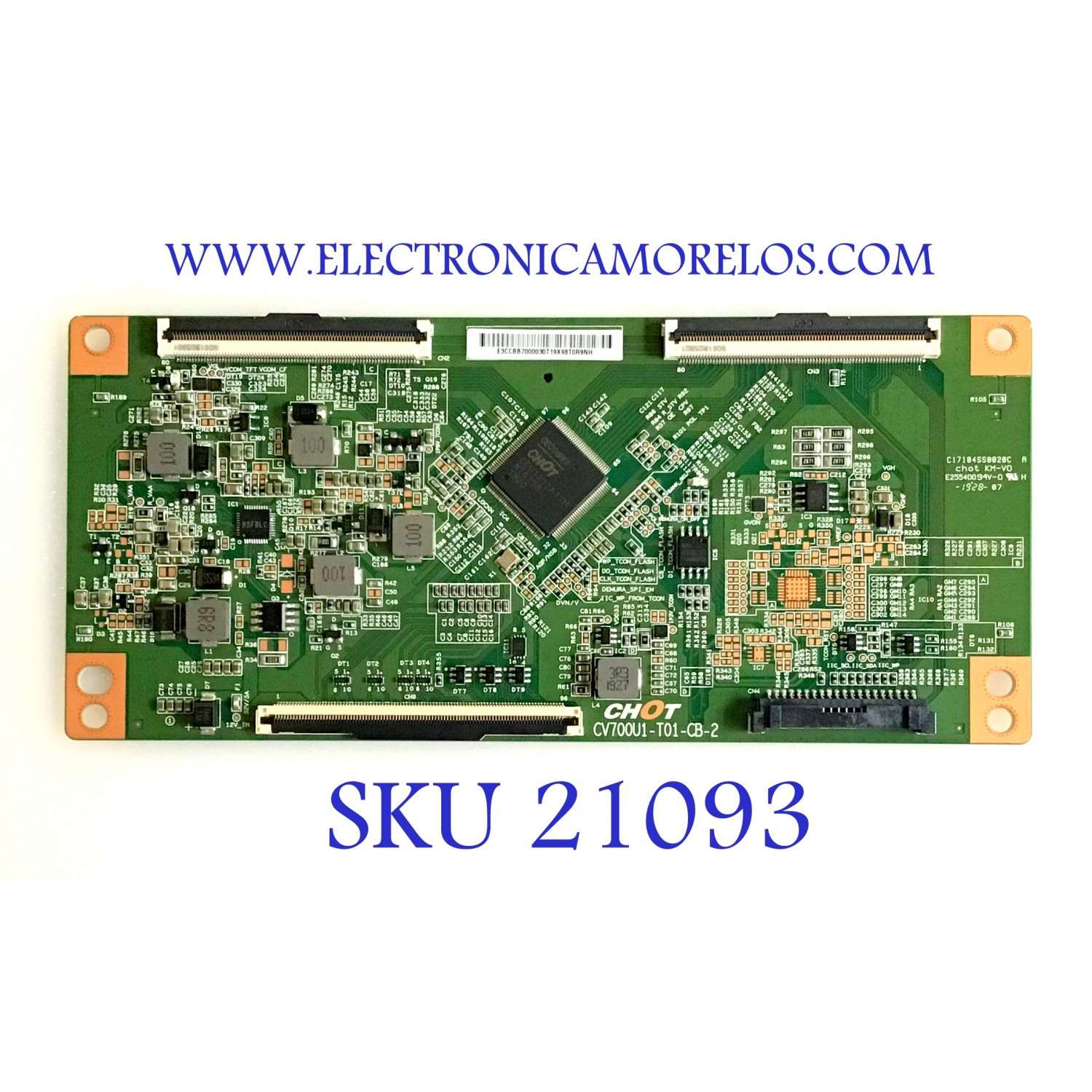 T-CON SAMSUNG / CV700U1-T01-CB-2 / E25540094V / E3CCBB7000030 / PANEL CY-GN070HGJV1H /  MODELO UN70NU6070FXZA GA01
