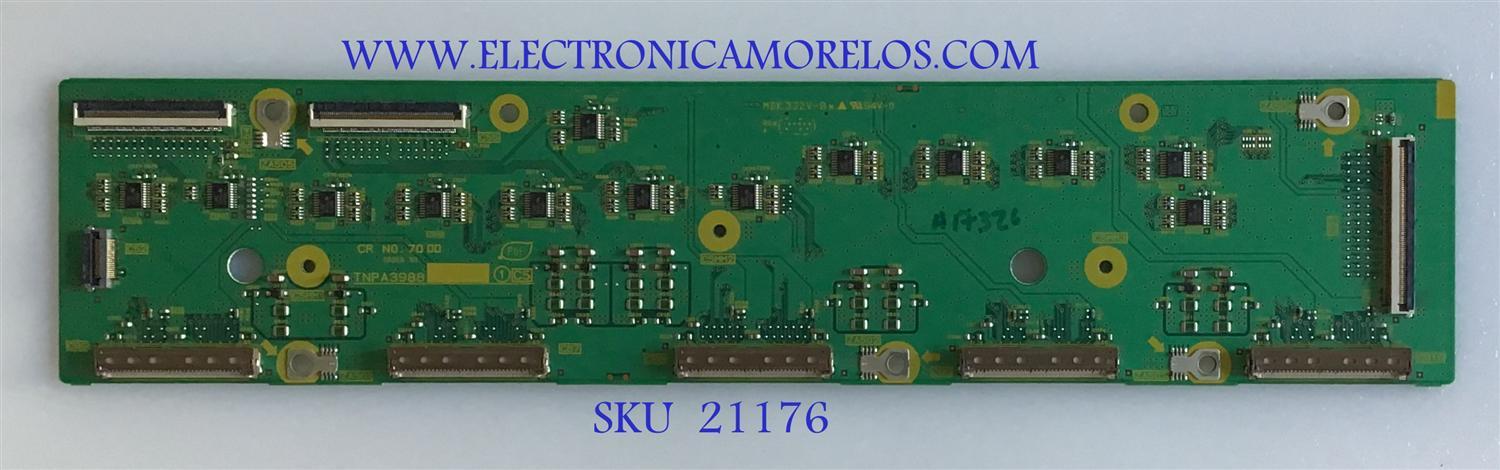 SCAN BUFFER PANASONIC / TXNC51ETTJ / MDK-332V-0 / TNPA3988 / PANEL MC127F19F9 / MODELOS TH50PZ2700U / TH-50PE700U / TH-50PF10UK / TH-50PZ750U
