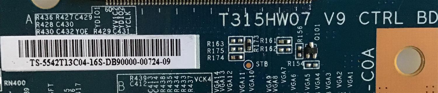 T-CON LG / 55.42T13.C04 / 5542T13C04 / 31T14-C0A / T315HW07 / PANEL T420HW08 V.0 / MODELO 42LV5500-UA.AUSDLHR - Imagen 2