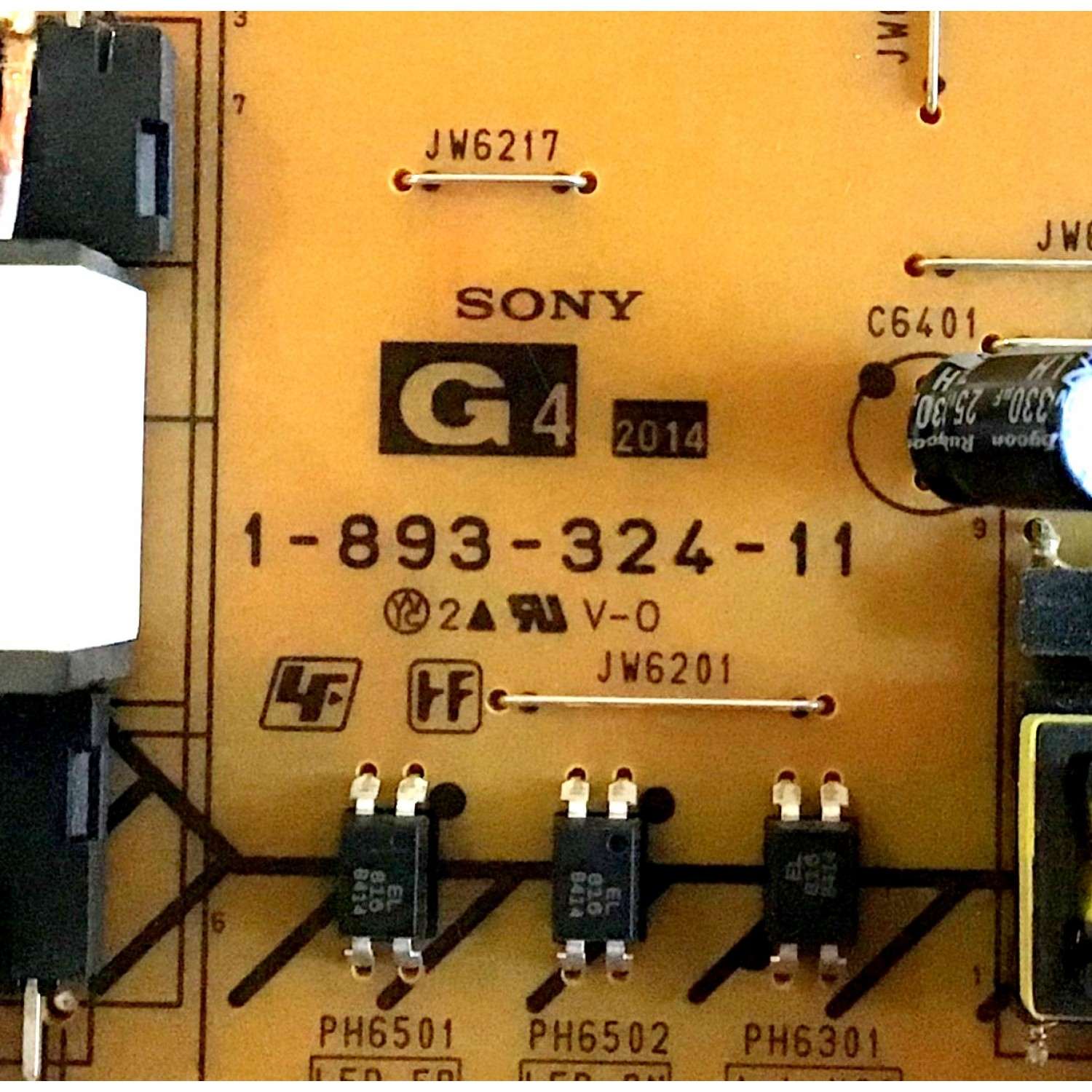 FUENTE DE PODER PARA TV SONY / NUMERO DE PARTE 147458011 / 1-893-324-11 / 1-474-580-11 / APS-373 / APS-373(CH) / 189332411 / PANEL YD4S650DTU01 / MODELOS XBR-65X950B / XBR65X950B / XBR-75Z9D / XBR75Z9D - Imagen 3