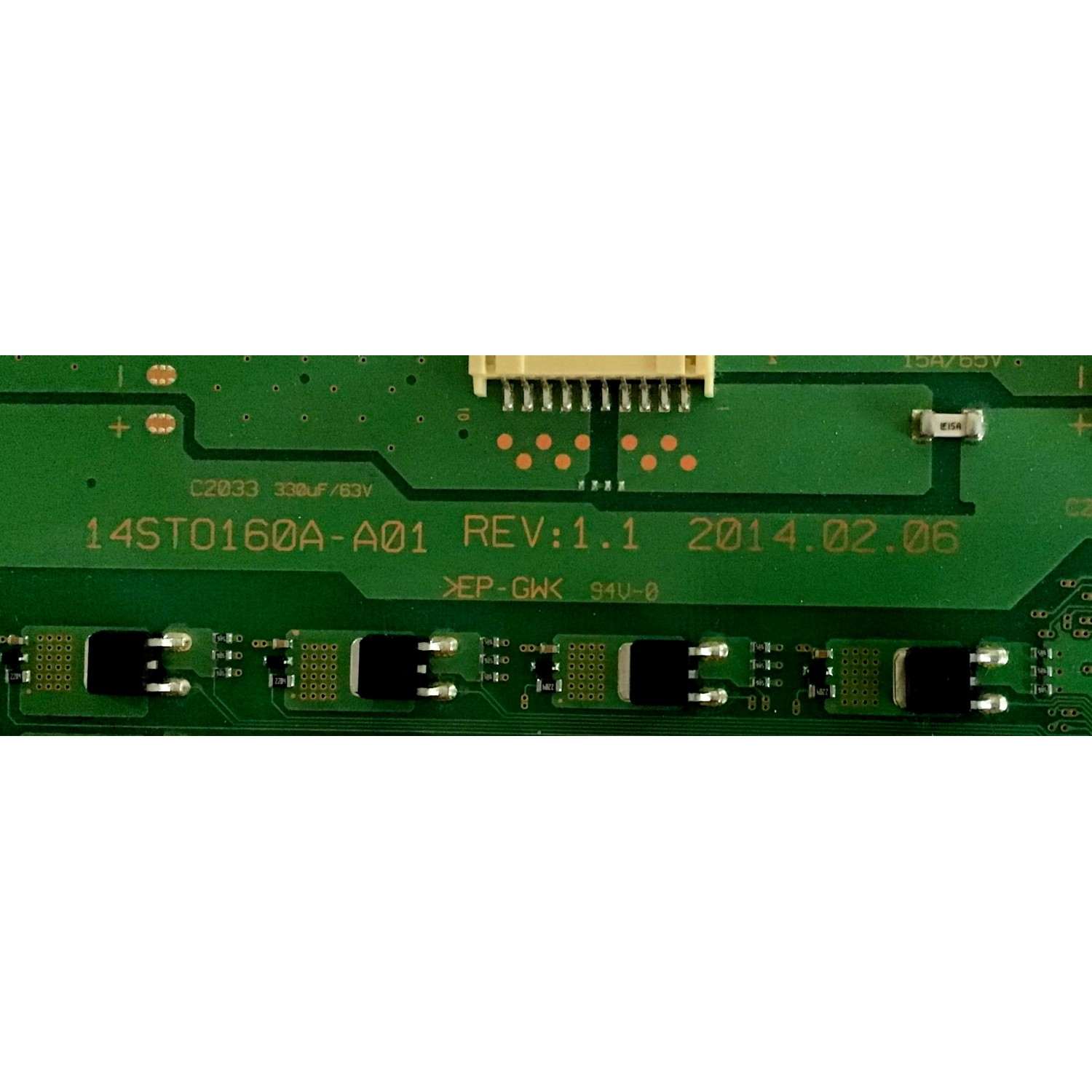 LED DRIVER PARA TV SONY / NUMERO DE PARTE 14STO160A-A01 / 442183T / 14ST0160A-A01 / 14STO160A-A01 REV:1.1 / 442183TF4000190T2 / PANEL YD4S650DTU01 / MODELO XBR65X950B / XBR-65X950B - Imagen 3