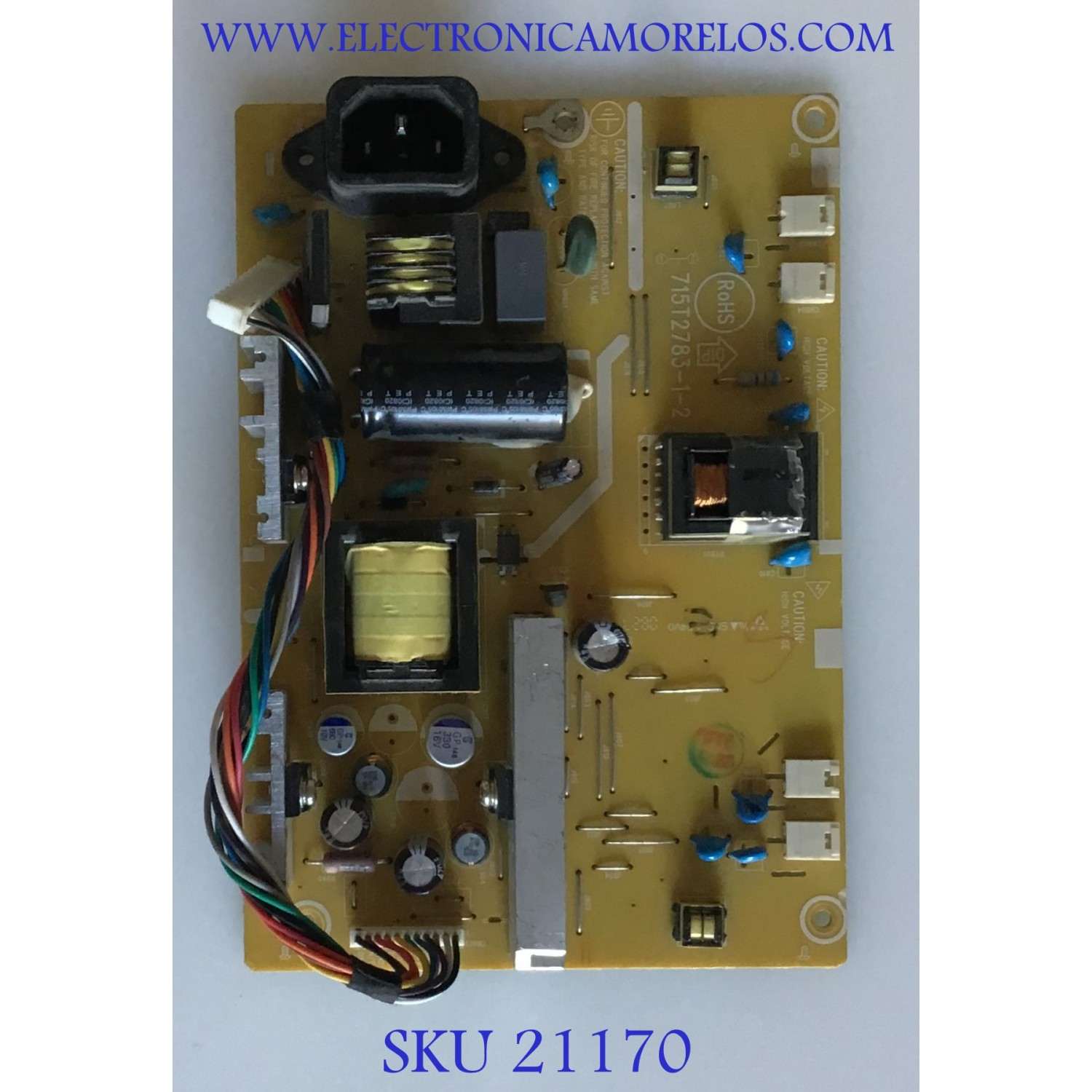FUENTE DE PODER DYNEX / PWTV7941MAA2 / 715T2783-1-2 / 7941MAA2 / MODELOS  DX-LCD19-09 / NS-LCD19-09