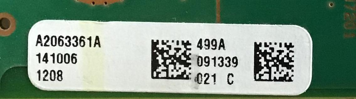 TARJETA DE A/V SONY / A2063361A / 1-894-336-11 / 173543311 / 499A / PANEL ND4Y700LNX0101 / MODELO KDL-70W850B / XBR-65X800B - Imagen 2