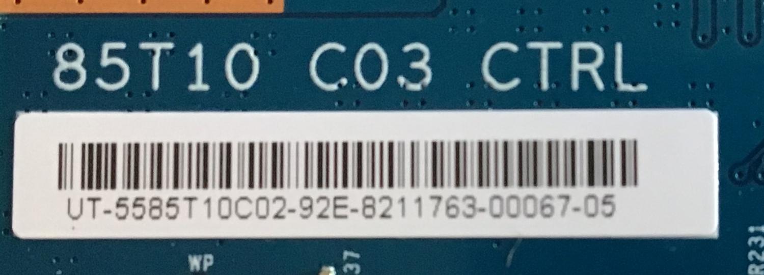 T-CON PARA TV SONY / NUMERO DE PARTE 1-001-460-11 / 55.85T10.C02 / 5585T10C02 / 85T10 C03 / PANEL YD9F085CNU01 / MODELO XBR-85X850G / XBR85X850G - Imagen 2