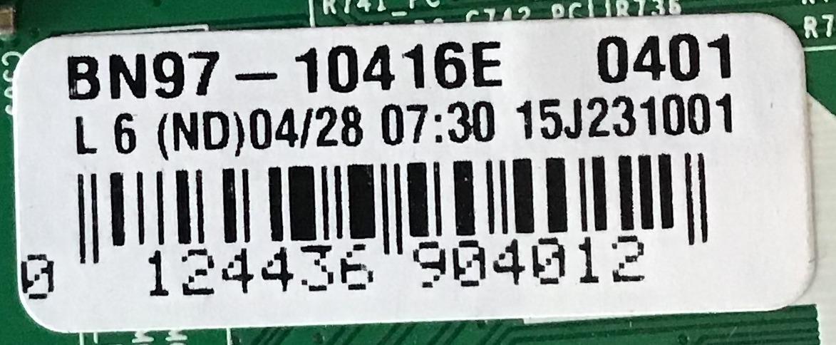 MAIN PARA TV / MONITOR SAMSUNG / NUMERO DE PARTE BN94-11247B / BN97-10416E / BN41-02456B / BN9411247B / LFD_NT14L_EME_EDE / PANEL CY-GJ065CSAVYH / MODELO LH65EDEPLGC/GO MS01 - Imagen 3
