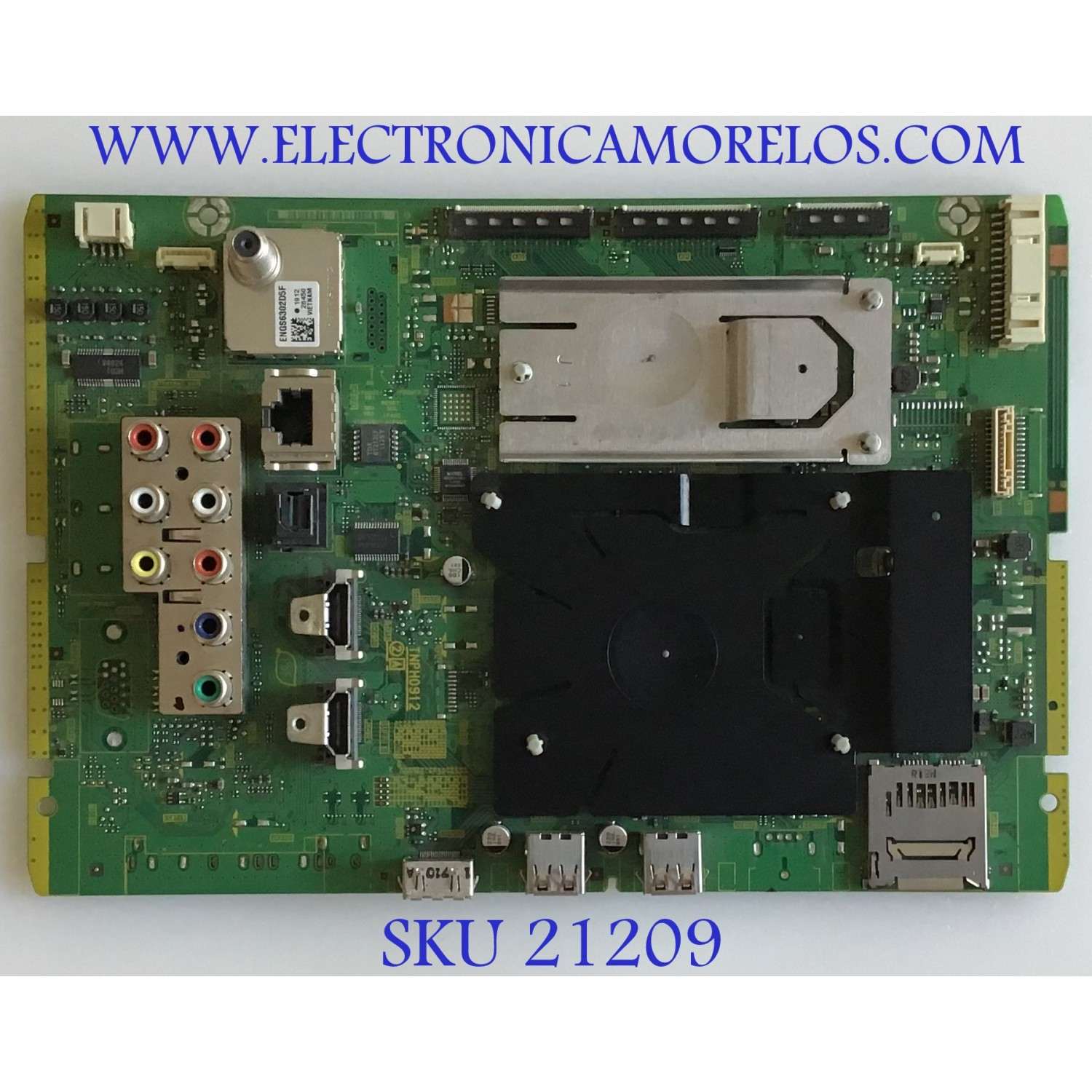 MAIN PANASONIC / TNPH0912AT / TNPH0912 / TNPH0912AD / PANEL MC140FU1431 / MODELO TC-P55ST30