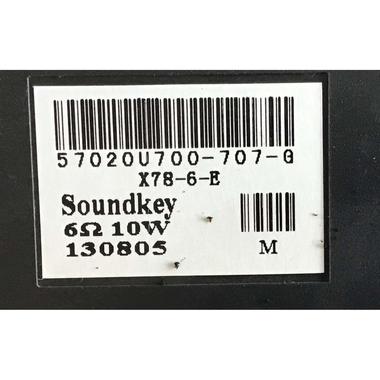 BOCINAS PARA TV VIZIO / NUMERO DE PARTE 57020 / 57020U700 / 57020RR00-35C-G / 130805 / X78-6-E / PANEL JE695D3LB2N / MODELO E701I-A3 - Imagen 3