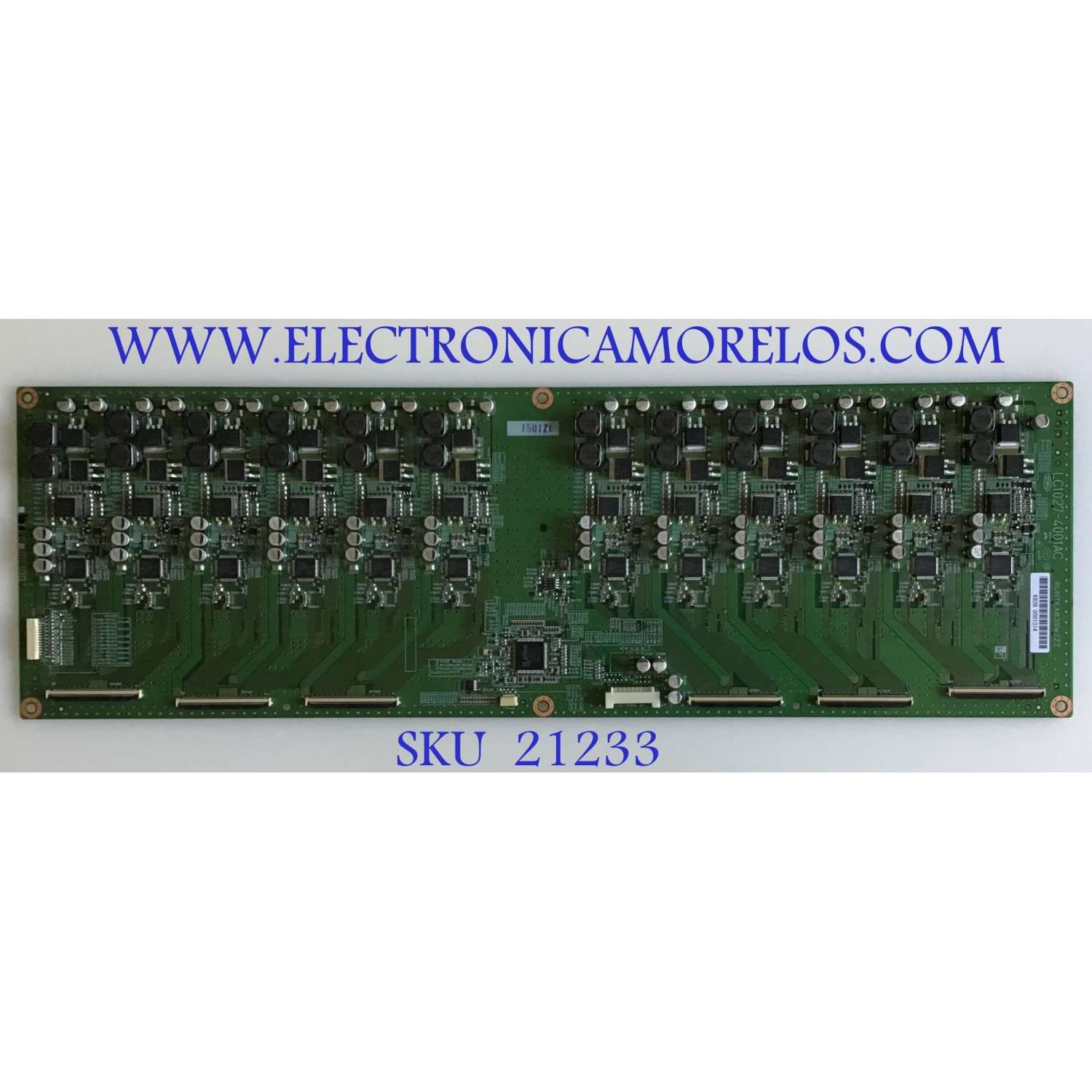 LED DRIVER SHARP / RUNTKA838WJZZ / LC1027-4001AC / PANEL LK695D3GW10Z / MODELO PRO-70X5FD