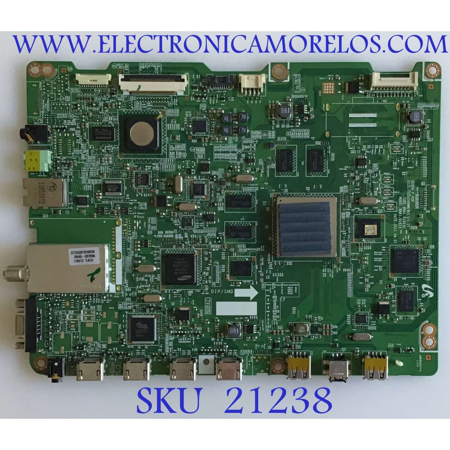MAIN SAMSUNG / BN94-04402V / BN97-05515A / BN41-01623C / PANEL S63FH-YB06 / MODELO PN64D8000FFXZA  - Imagen 1