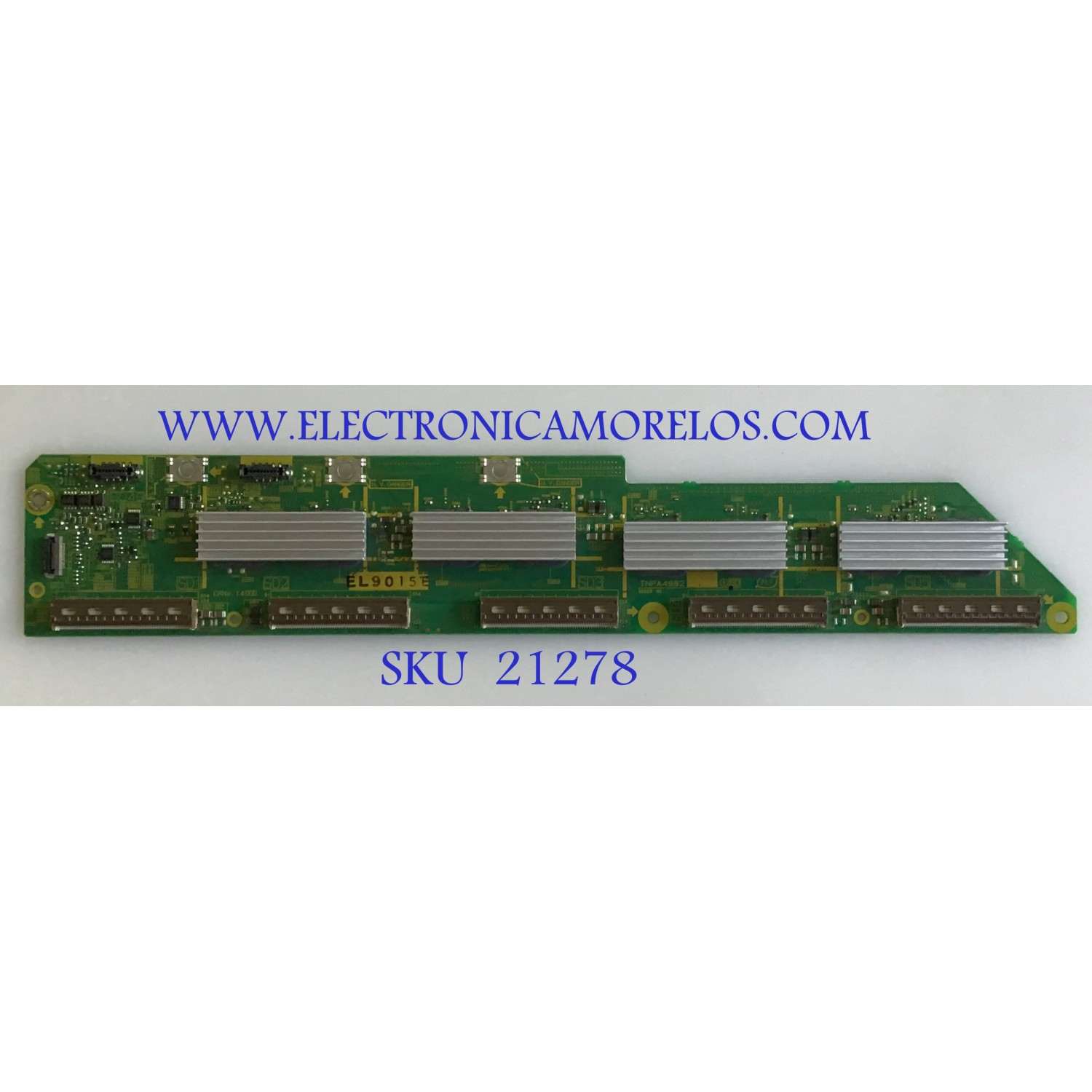 BUFFER PANASONIC / TXNSD1DNUUJ / TNPA4982 / PANEL MC165F25T12 / MODELO TC-P65S1 / TC-65PS14 / TC-P65V10