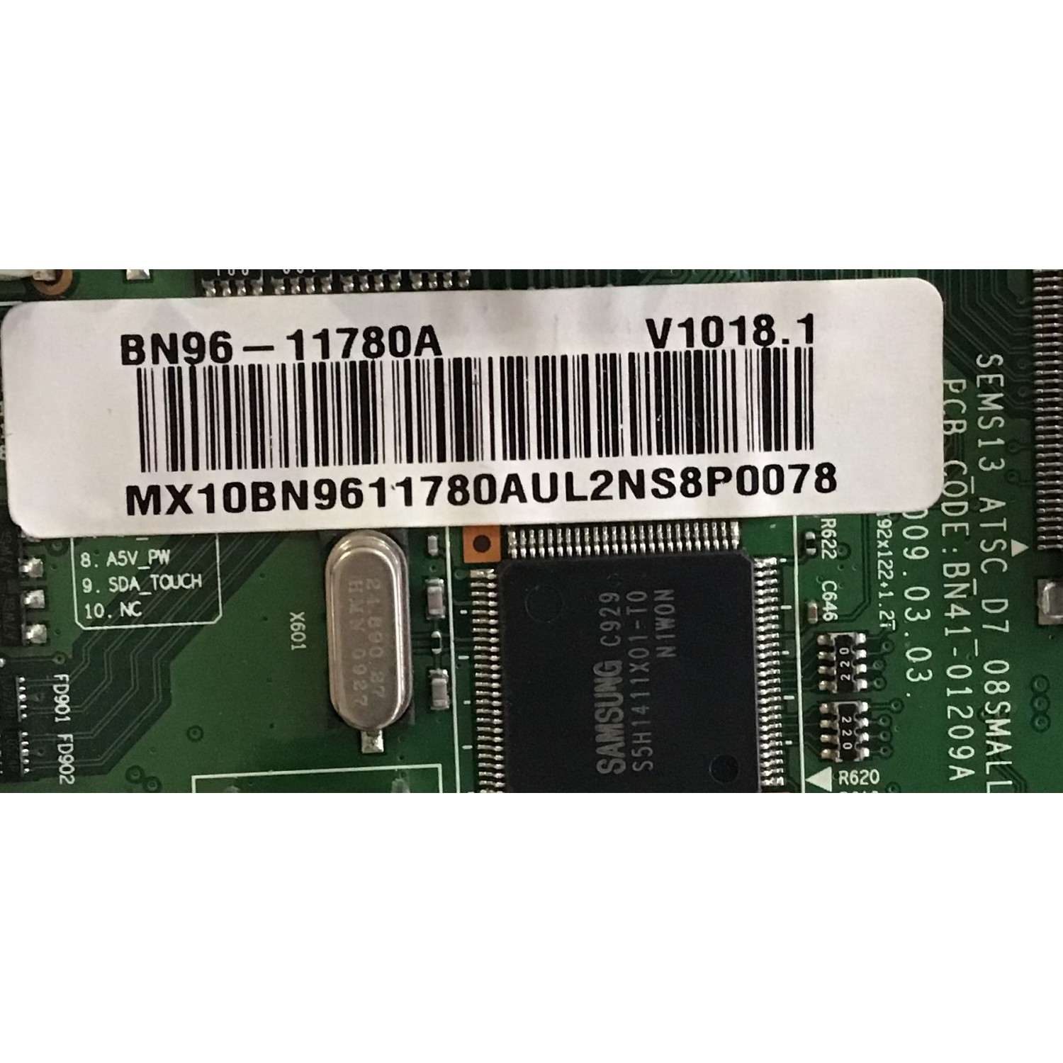 MAIN SAMSUNG / BN96-11780A / BN97-03483D / BN41-01209A / SUSTITUTA BN94-02906C / PANEL V460H1-L05 REV C1 / MODELO LN46B530P7NXZA - Imagen 3