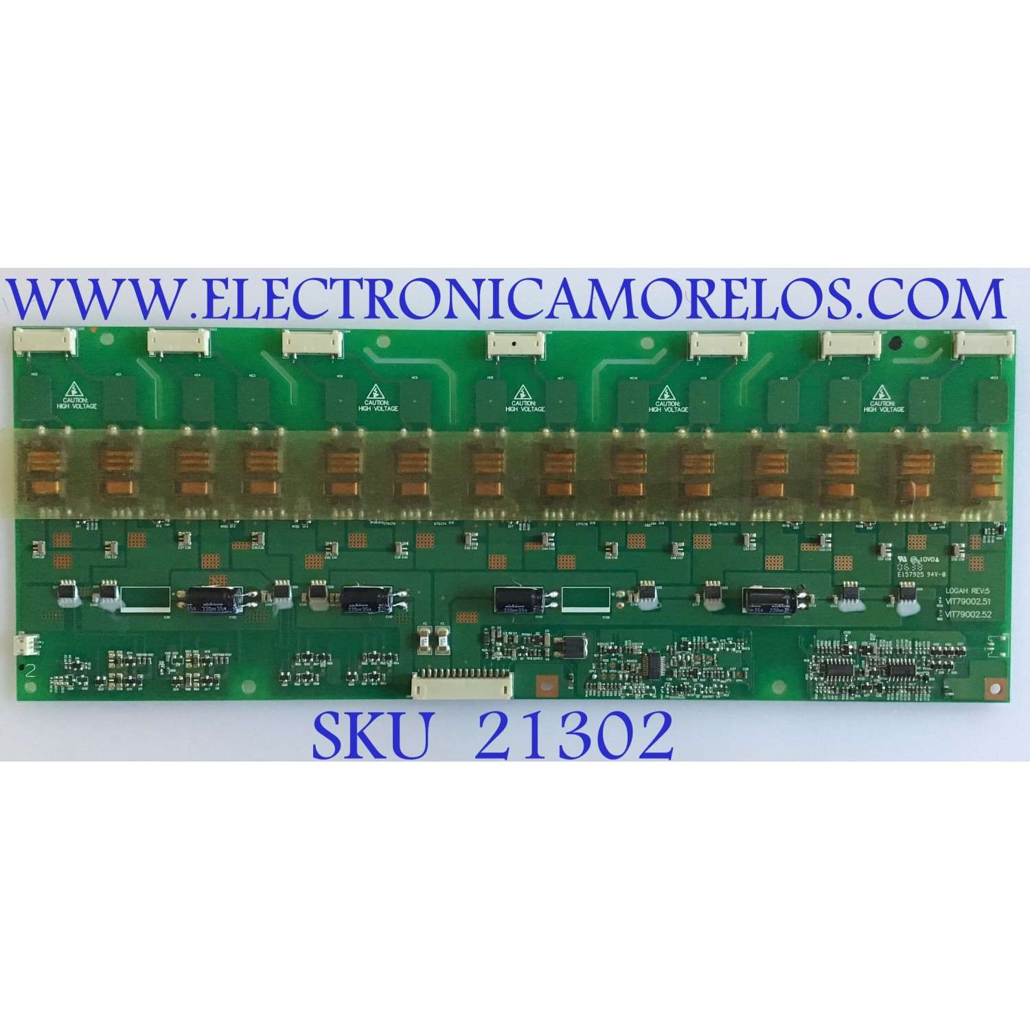 BACKLIGHT INVERTER SANYO / 250000008001 / VIT79002.52 / MODELO DP32746