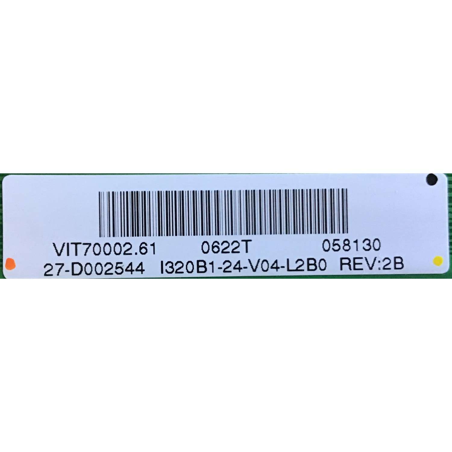 BACKLIGHT PROVIEW / 27-D002544 / 1320B1-24-V04 / VIT70002.61 / VIT70002.60 REV:4 / PANEL V320B1-L01 / MODELOS PA-32JK1A  - Imagen 2