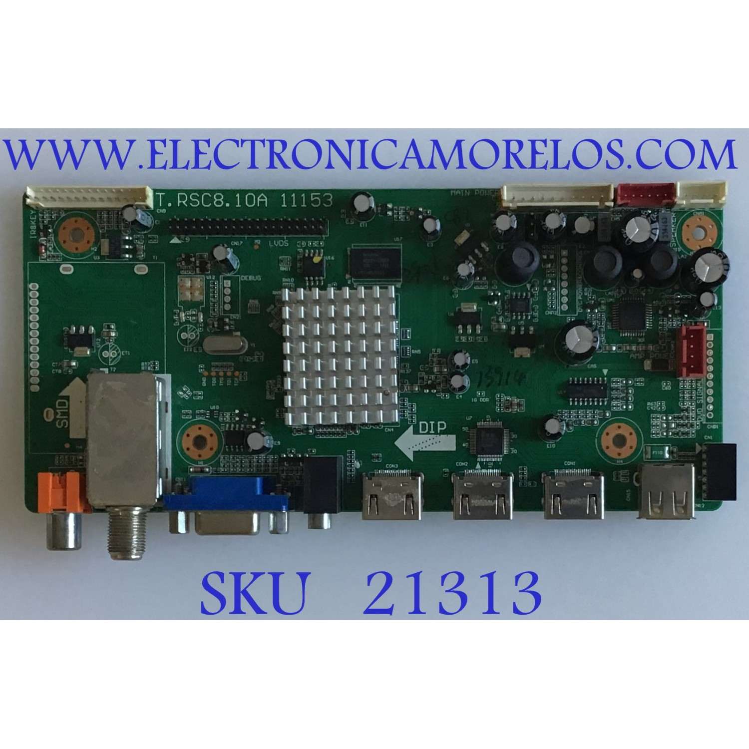 MAIN ELEMENT / 1B1K2905 / T.RSC8.10A 11153 / PANEL T315XW03 V.F / MODELO ELCFW326 A1200