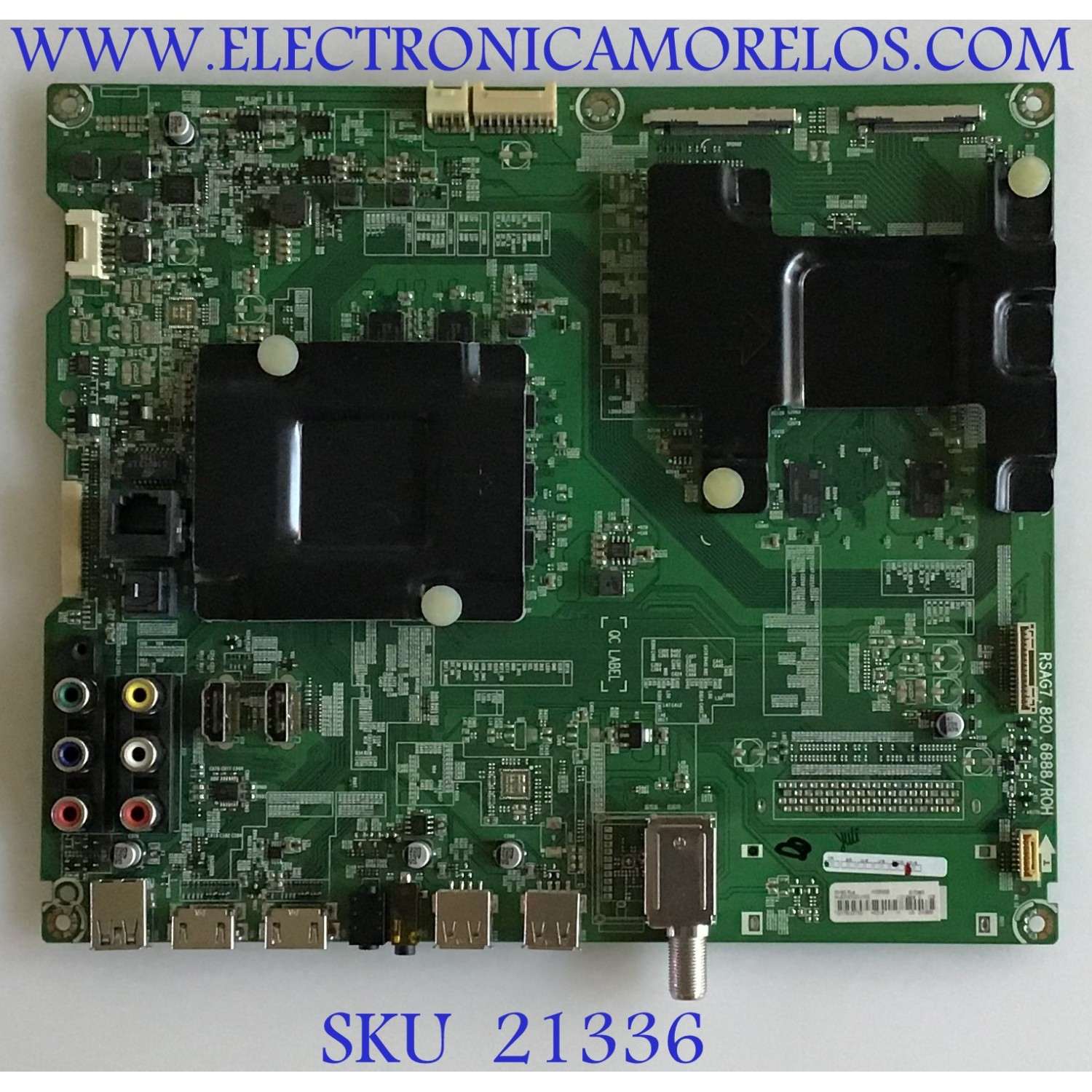 MAIN HISENSE / 212964 / RSAG7.820.6888/ROH / 210866 / PANEL HE550IU-B32 / MODELO 55H9D