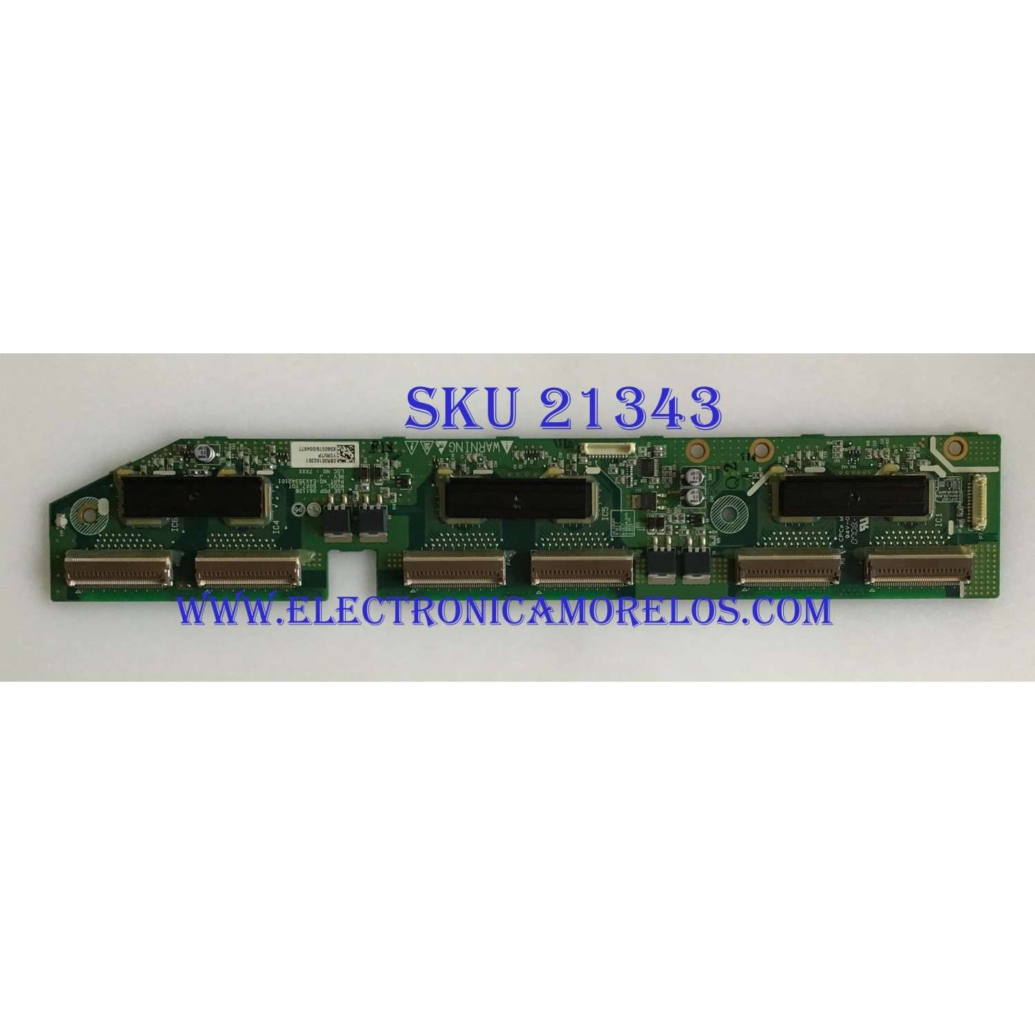 BUFFER LG / EBR30162301 / EAX35342101 / PANEL PDP60X70000 / MODELOS 60PB4DT-UB AUSLLJR / 60PC1D-UE AUSLLJR / 60PM4M-WA / 60PB4DA-UA AUSLLJR / 60XP10 / P606Y2