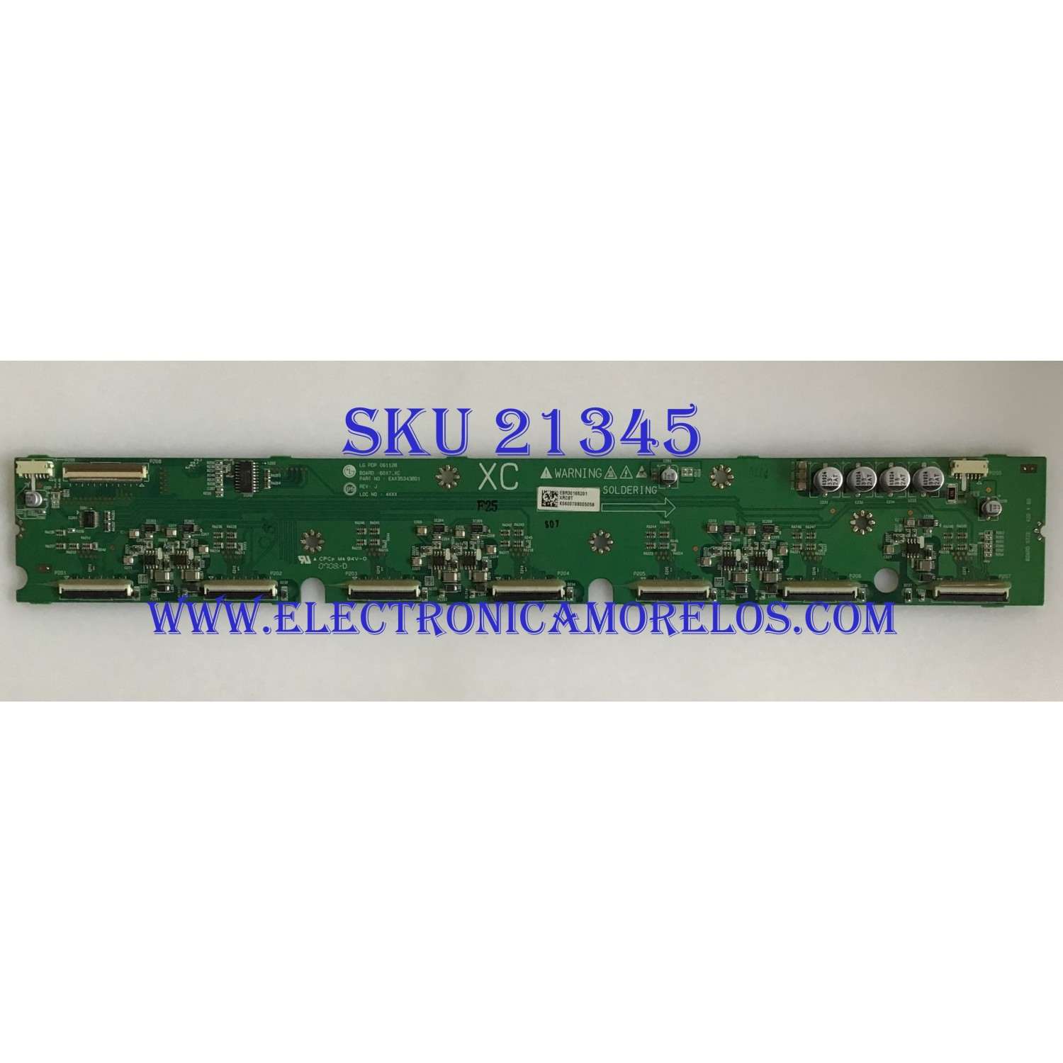 BUFFER LG / EBR30165201 / EAX35343801/PANEL PDP60X70000 / MODELOS  60PB4DT-UB AUSLLJR / 60PC1D-UE AUSLLJR / 60PM4M-WA / 60PB4DA-UA AUSLLJR / 60XP10 / P606Y2