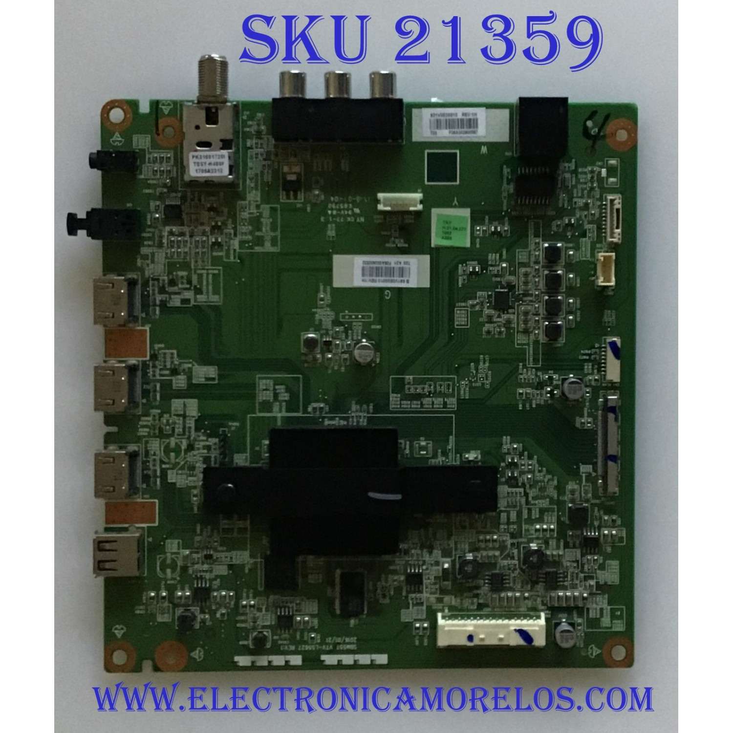 MAIN TOSHIBA / 691V0E00010 / SBM55T VTV-L55627 REV:1 / 631V0E00010 / PANEL K430WDRA / MODELO 43L511U18